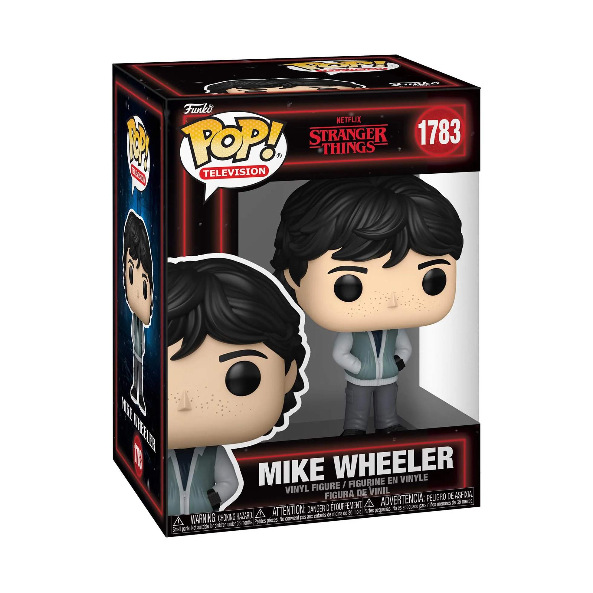 Funko Pop! TV: Stranger Things - Mike Wheeler - Stranger Things (TV) - Figurka winylowa kolekcjonerska - Pomysł na prezent - Oficjalny towar - Zabawki dla Dzieci i Dorosłych - Fani Fantasy