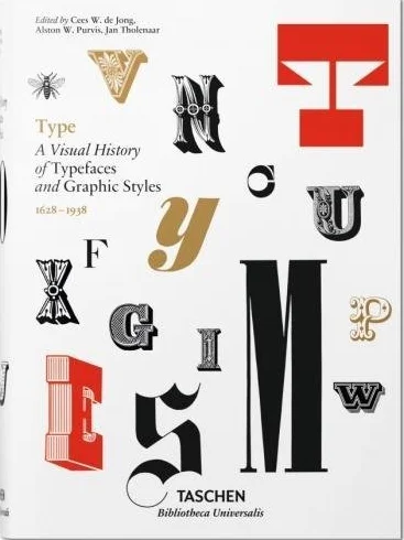 TYPE. A VISUAL HISTORY OF TYPEFACES / GRAPHIC STYLES-TRILINGUE: BU