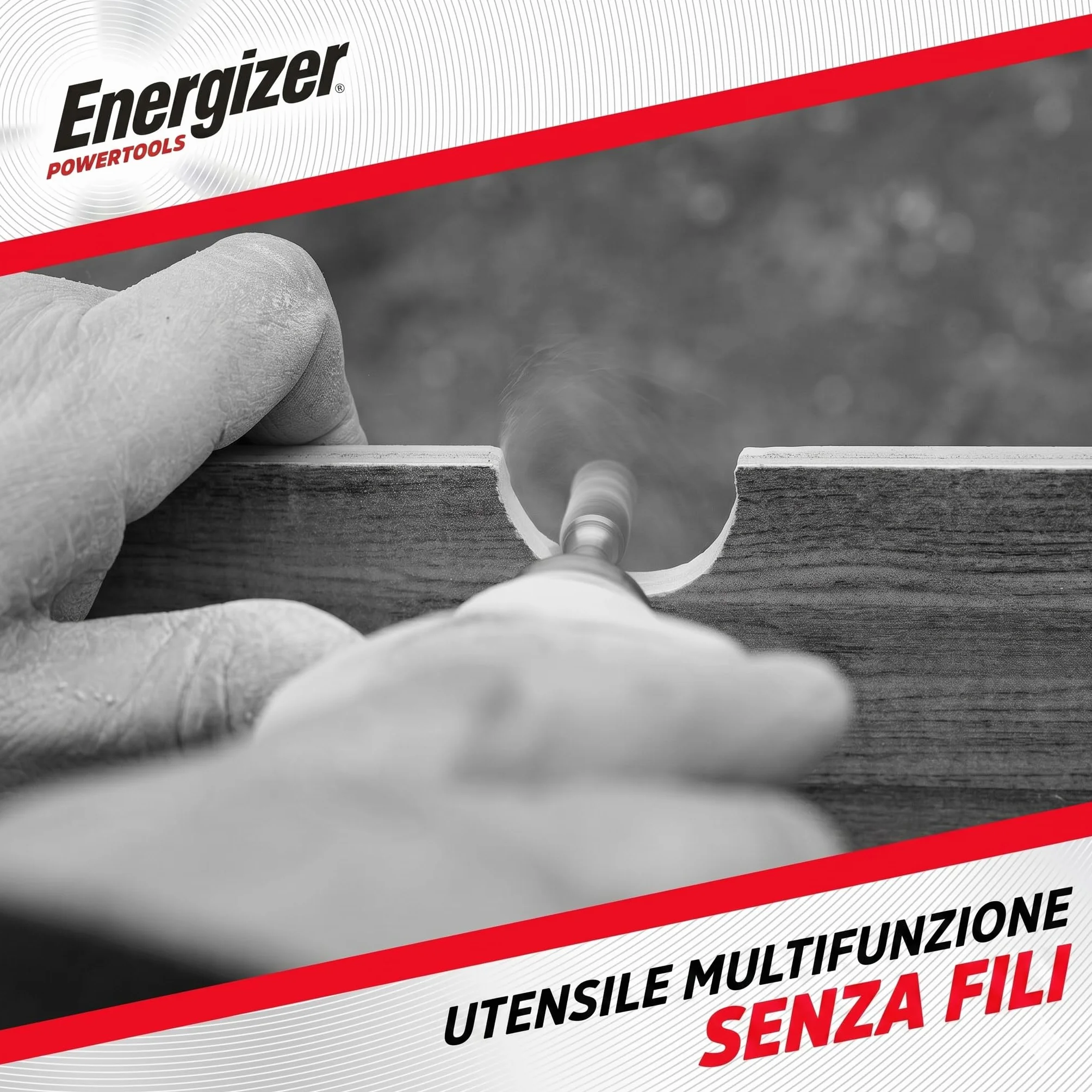 Energizer Bezprzewodowa szlifierka precyzyjna - bateria USB-C 1500 mAh - 5 prędkości (5000-25000 obr./min) - 40 akcesoriów - grawerowanie, szlifowanie, cięcie, polerowanie - kompaktowe i lekkie