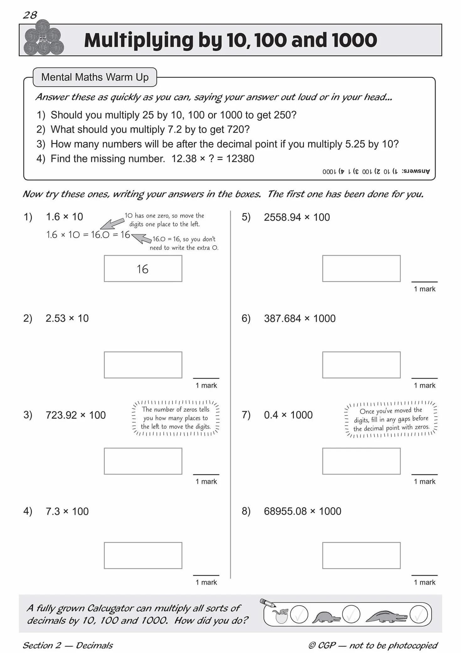 KS2 Maths SAT Buster: Arithmetic - Book 1 (for the 2027 tests)