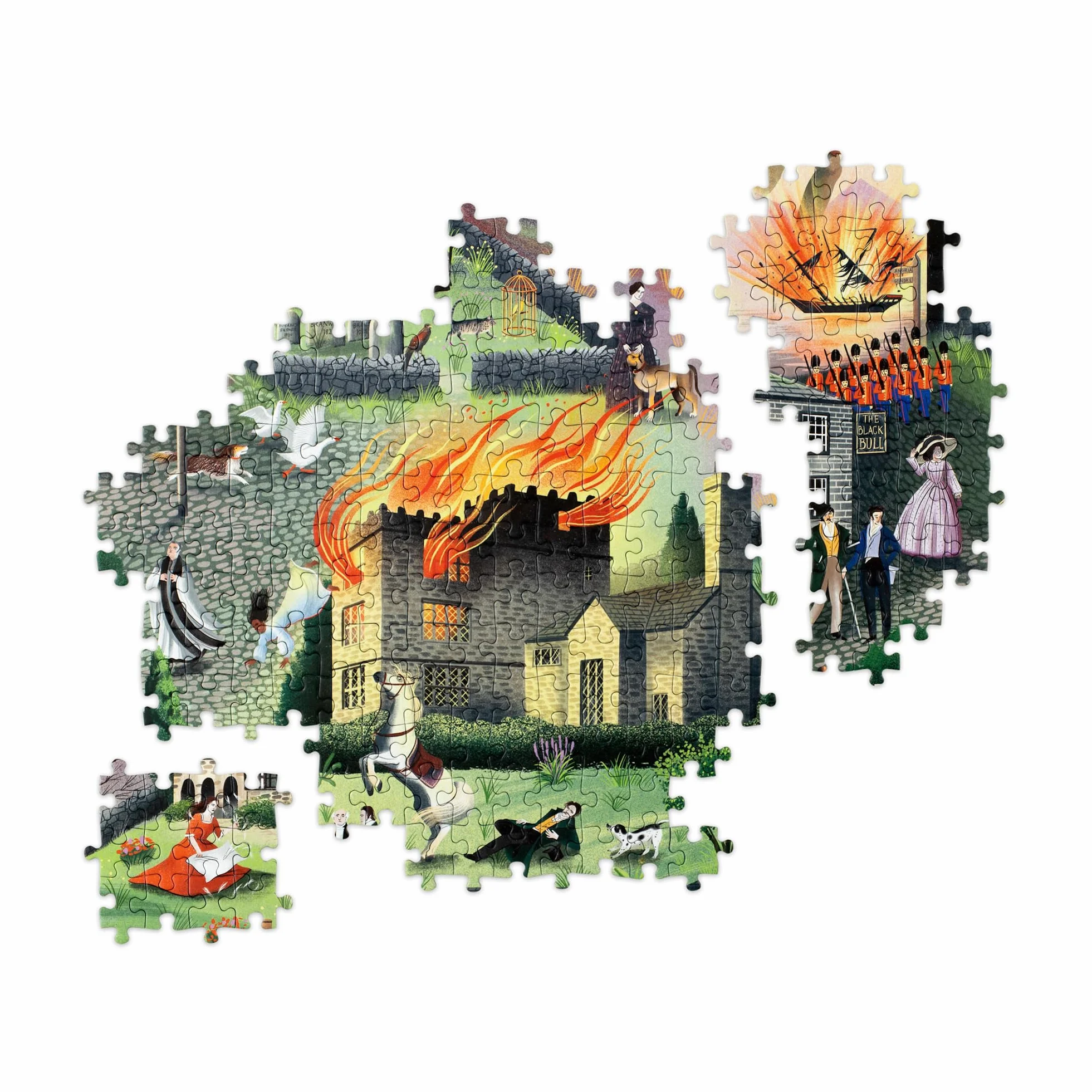 The World of the BrontEs A 1000-piece Jigsaw Puzzle /anglais