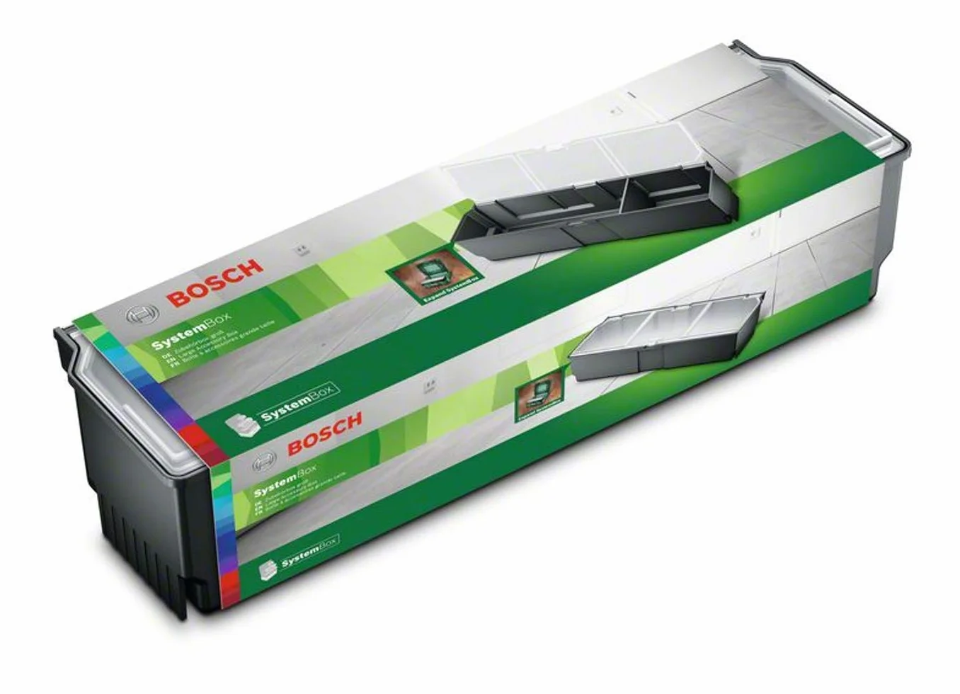 Bosch Kaseta na osprzęt (do walizki systemowej SystemBox, opakowanie kartonowe)