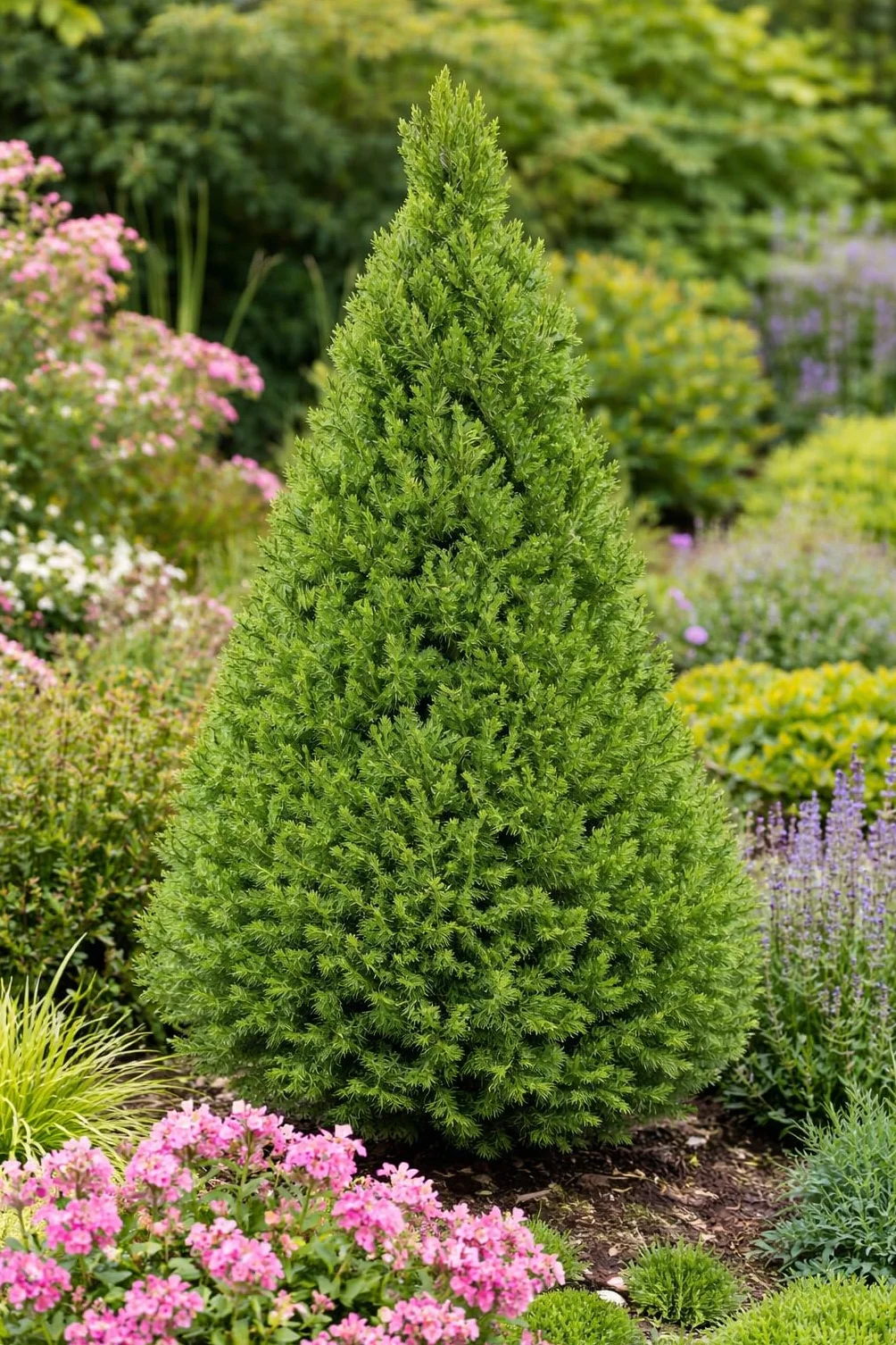 Picea glauca "Conica" świerk biały 90-100 cm – kompaktowa, odporna na mróz karłowata świerczyna idealna jako roślina doniczkowa, osłona przed wiatrem lub dekoracyjne drzewo solitairne do ogrodu