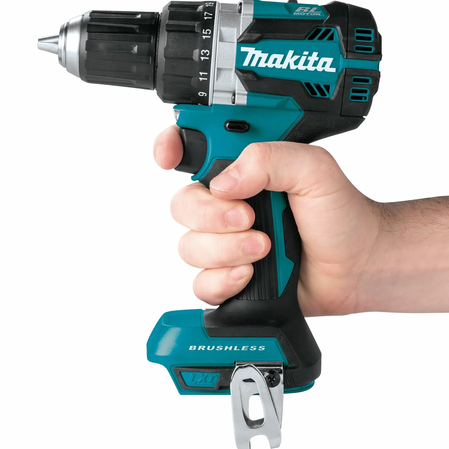 Makita Ddf484Z Wiertarko-Wkrętarka Akumulatorowa 18 V Srebrny/Niebieski