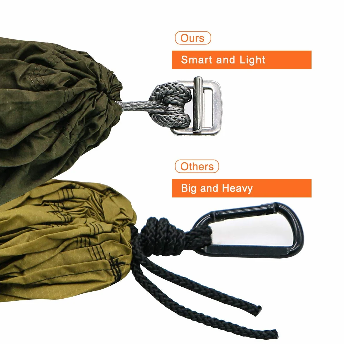 Onewind 2 * 10Ft Hammock Straps Set, Heavy Duty Camping Tree-Friendly Straps Hanging Kit with Safety Lock Cinch Buckle 1 Inch Wide 1500 LBS Durable Lightweight No-Stretch and Easy to Set Up