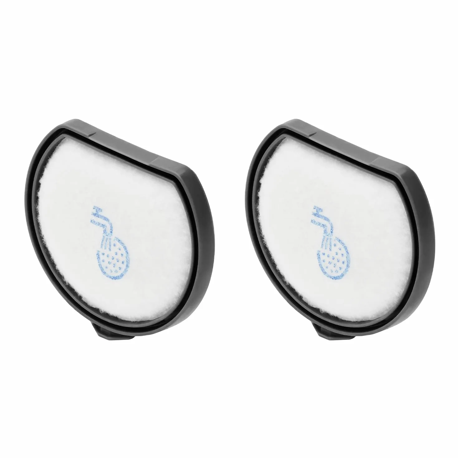 Electrolux EF167 Zestaw Filtrów do Q9 (Dwupak, 2 filtry wstępne nadające się do prania, Optymalna wydajność filtracji, łatwe czyszczenie, Regularna wymiana filtra), Czarny