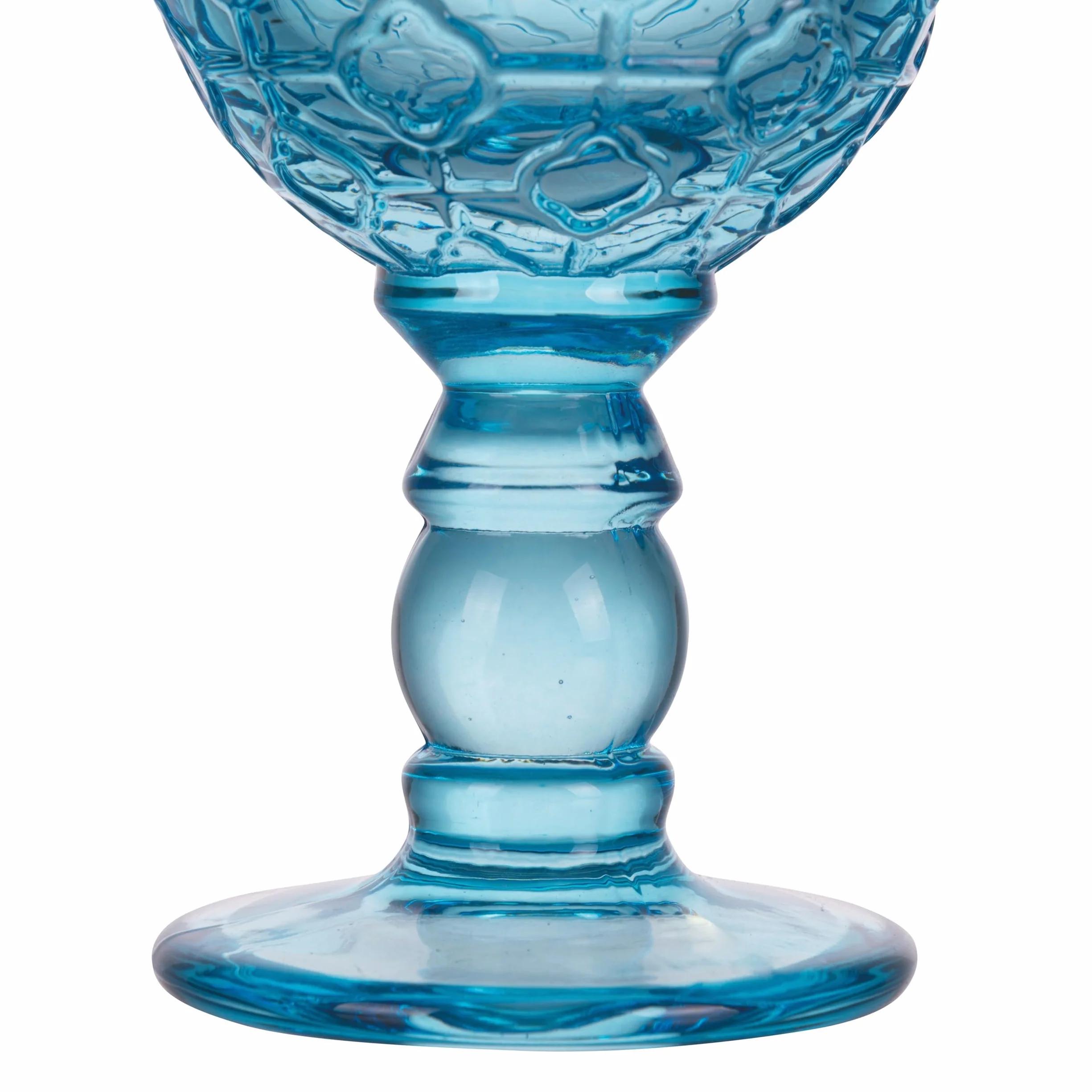 Zestaw 6 kieliszków o pojemności 280 ml, powierzchnia obrabiana, geometria ocean