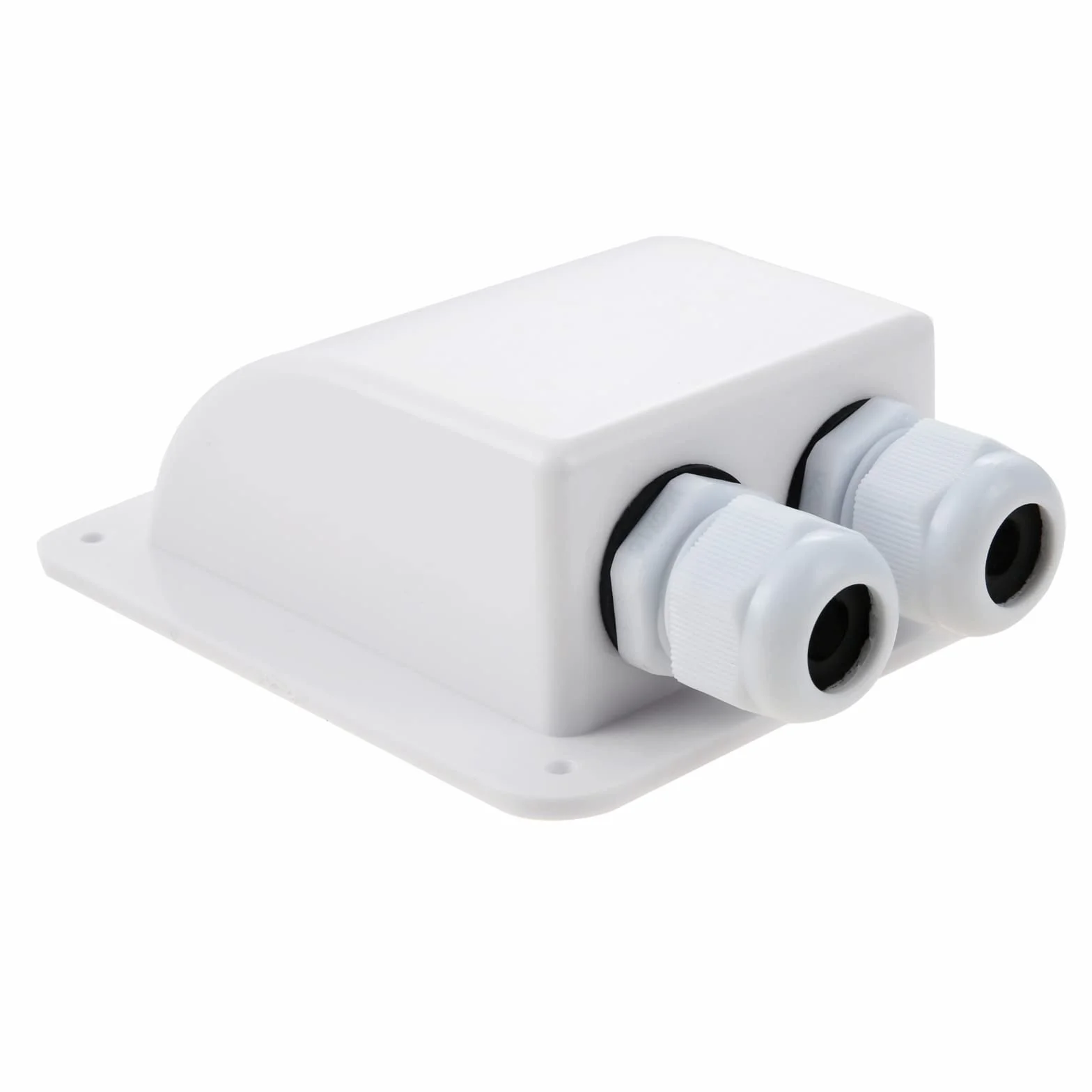 Dreld Dławik wejściowy do kabli, wodoodporna płyta wejściowa kabla kabel obudowa wejściowa do wszystkich typów kabli od 2 do 6 mm², pasuje do paneli fotowoltaicznych, kamperów, kamperów (mały)