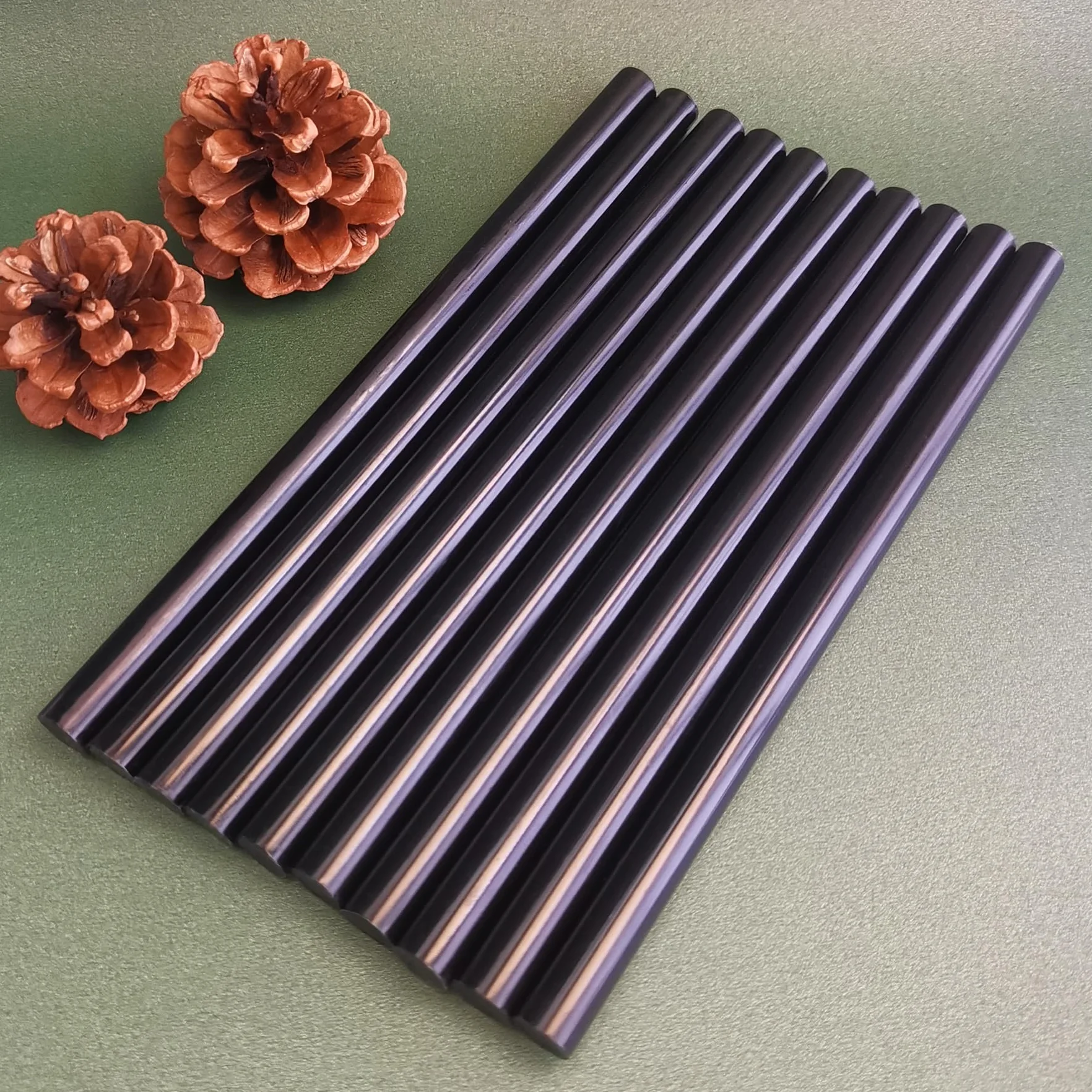 200 x 11 mm klej na gorąco, czarny klej do pistoletu do klejenia na gorąco, opakowanie 10 szt