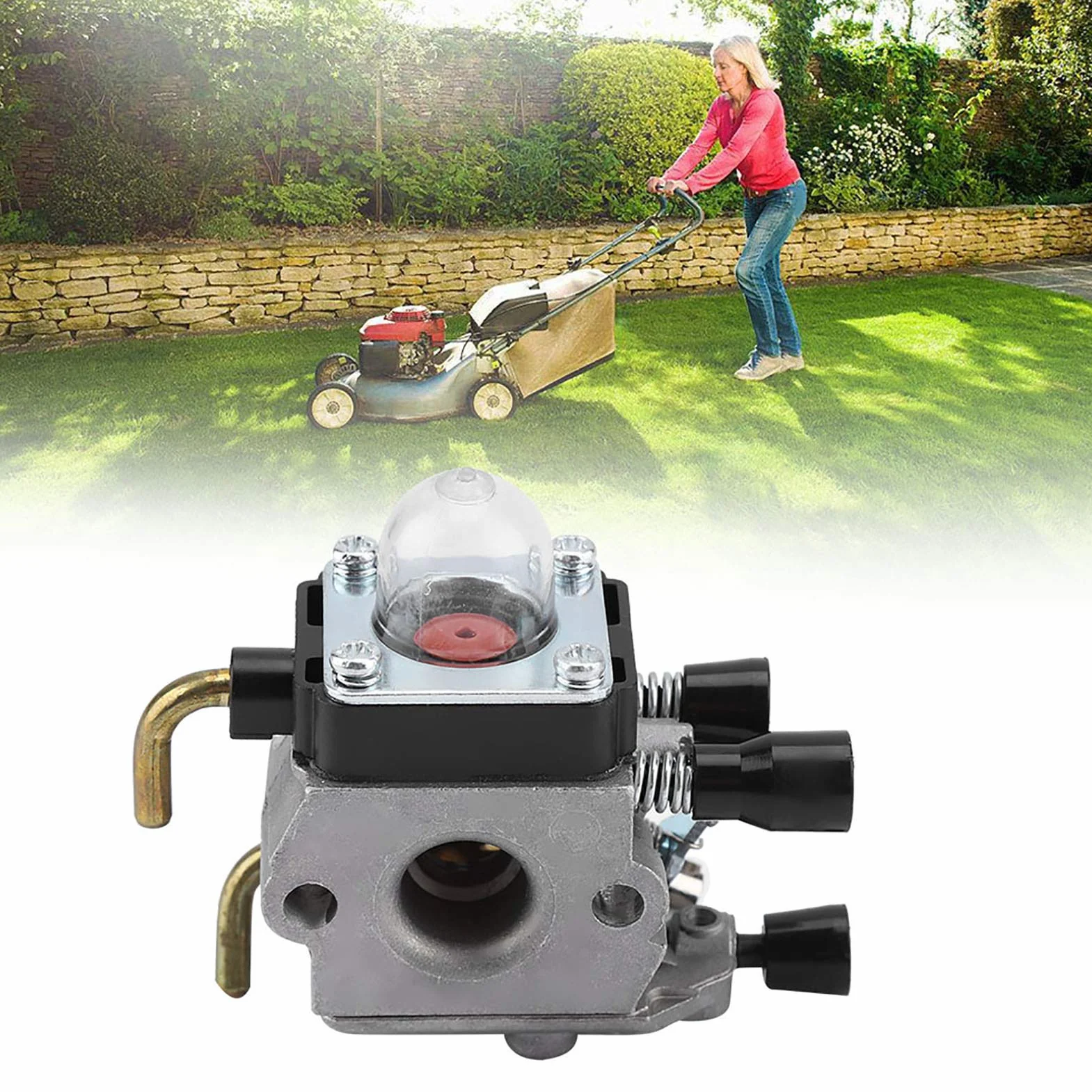 Gaźnik Nożyce do żywopłotu Hs45 Fs55 Kosa Spalinowa Raguso Zestaw Pour Neufu Zestaw De Fs38 Zestaw Gaźnika do do Fs55 Fs55Rc Fs38 Km55 Hl45 Km55R