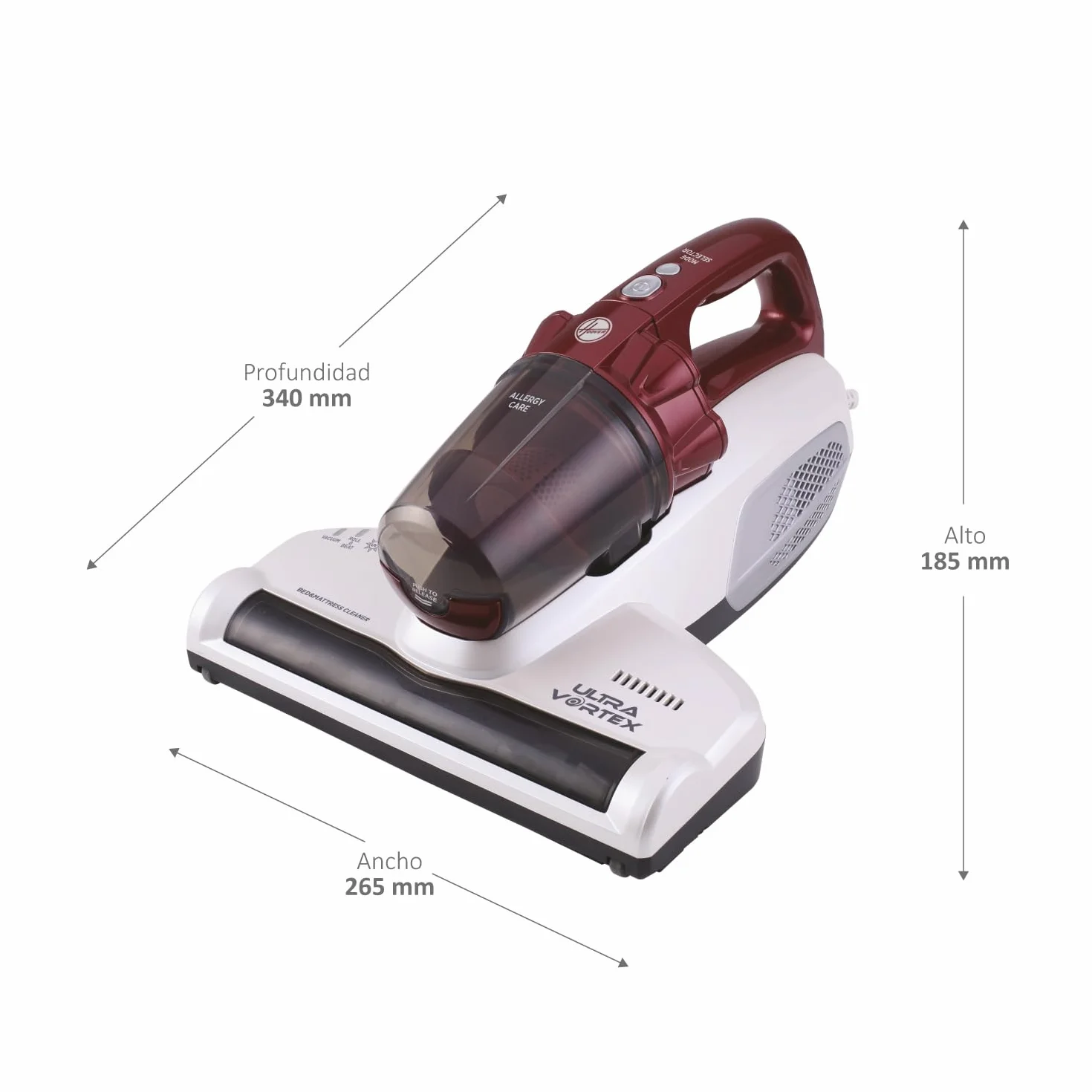 Odkurzacz Hoover Ultra Vortex 20 WW 18 VV Biały Czerwony