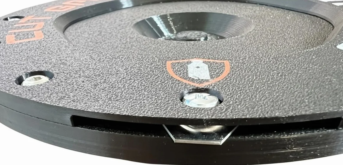 Dysk nożowy kompatybilny z LUBA MINI AWD 800, 1500, LiDAR Mammotion z ochroną w zestawie 6 ostrz – tarcza kosiarki robota & tarcza nożowa, nie blokowana przez trawę, trwała i bezpieczna