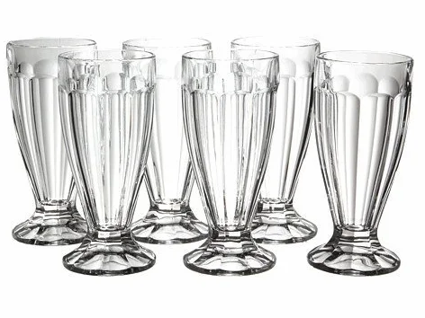 Borgonovo London Knickerbocker Glory Glass 400 ml Kieliszki deserowe do lodów koktajli