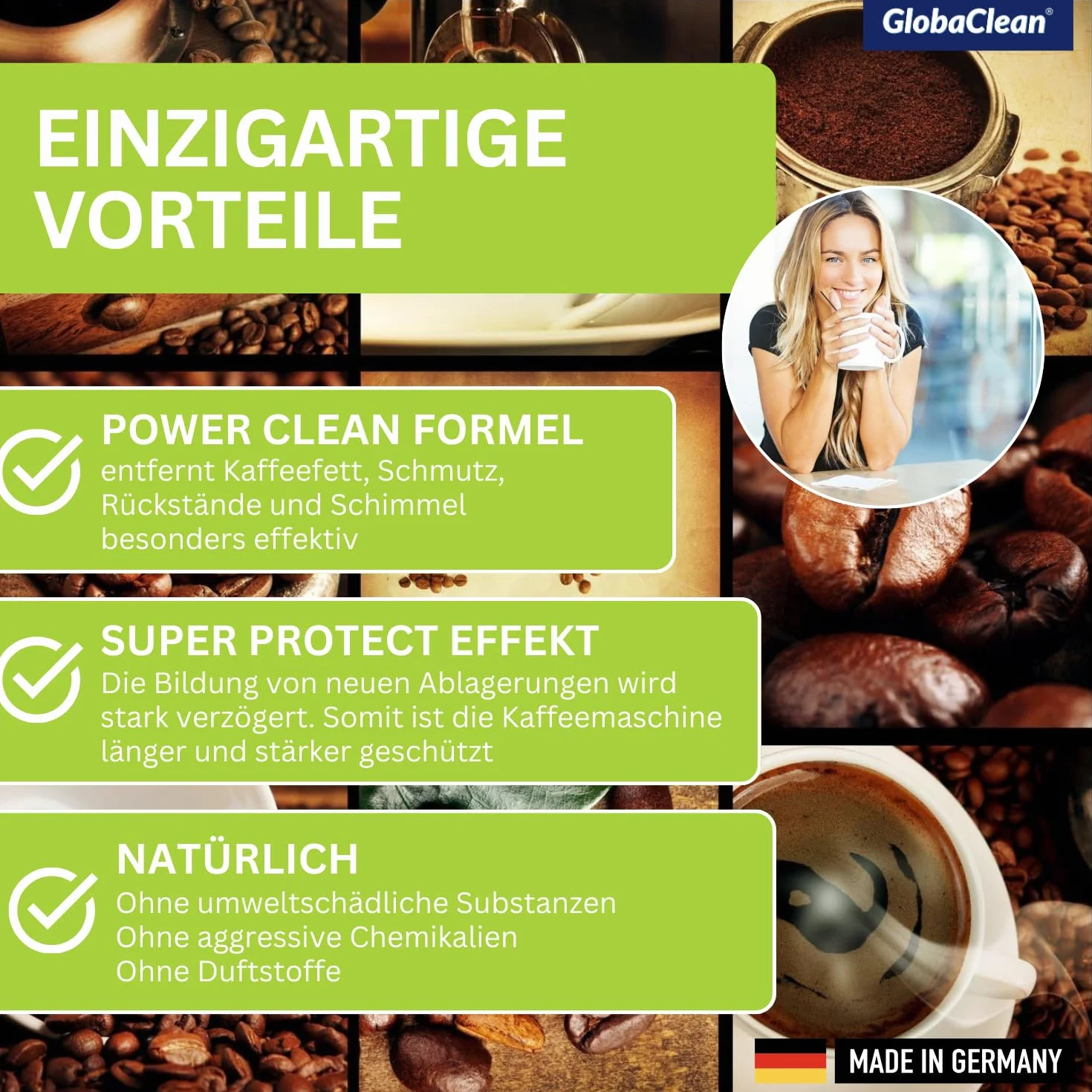 50 tabletek do czyszczenia ekspresów do kawy i kawiarki - 2g - Kompatybilne z Jura, Siemens, DeLonghi, Philips, Saeco, Melitta, Krups, Bosch, Miele i wiele innych.