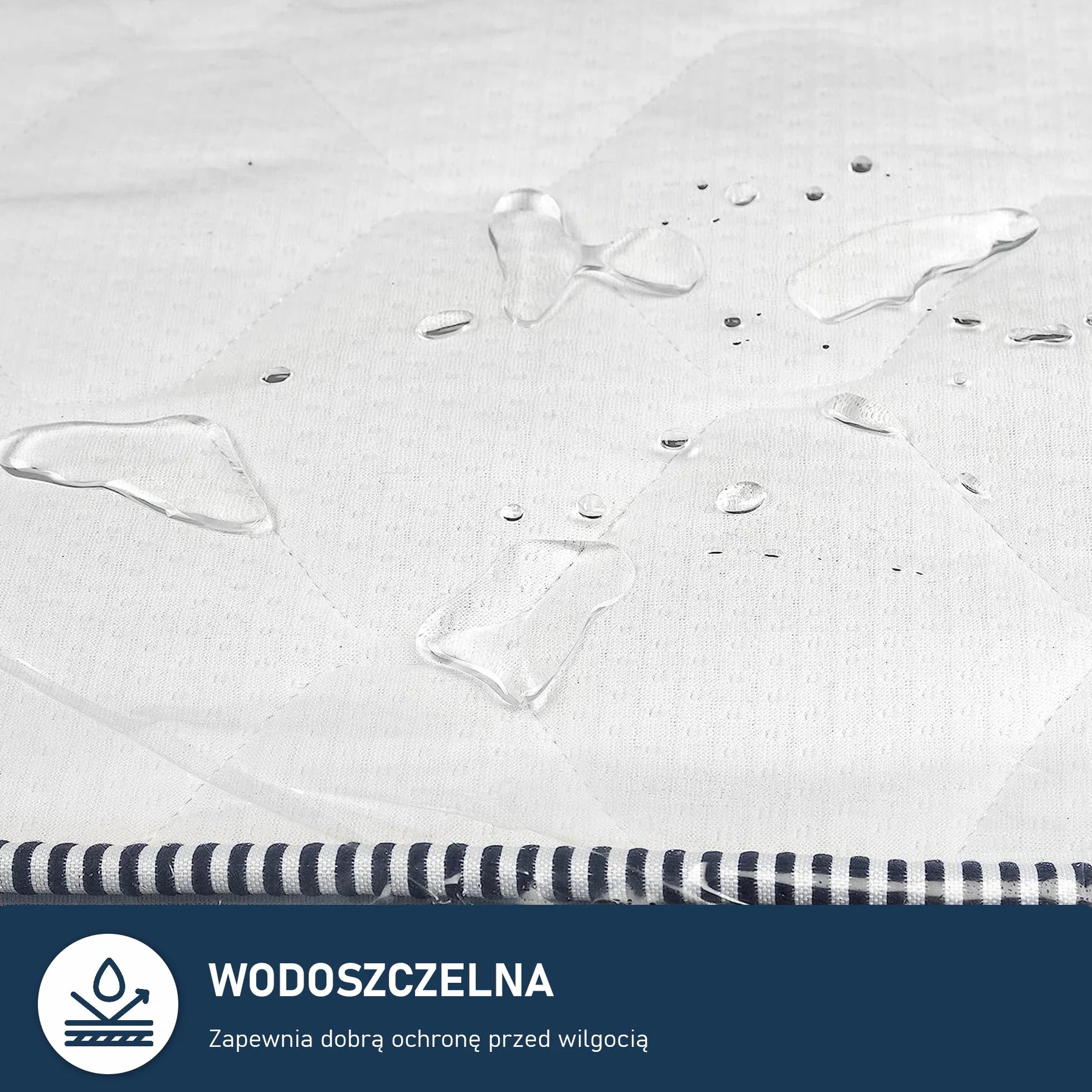Pokrowiec na Materac z Zamek kotwicy - Rozmiarów od XS do XXL, Ultra odporny materiał (140µ), odporne na rozdarcia, Wielokrotnego Wodoodporny - Idealne do Przechowywania, Transportu 160 x 200