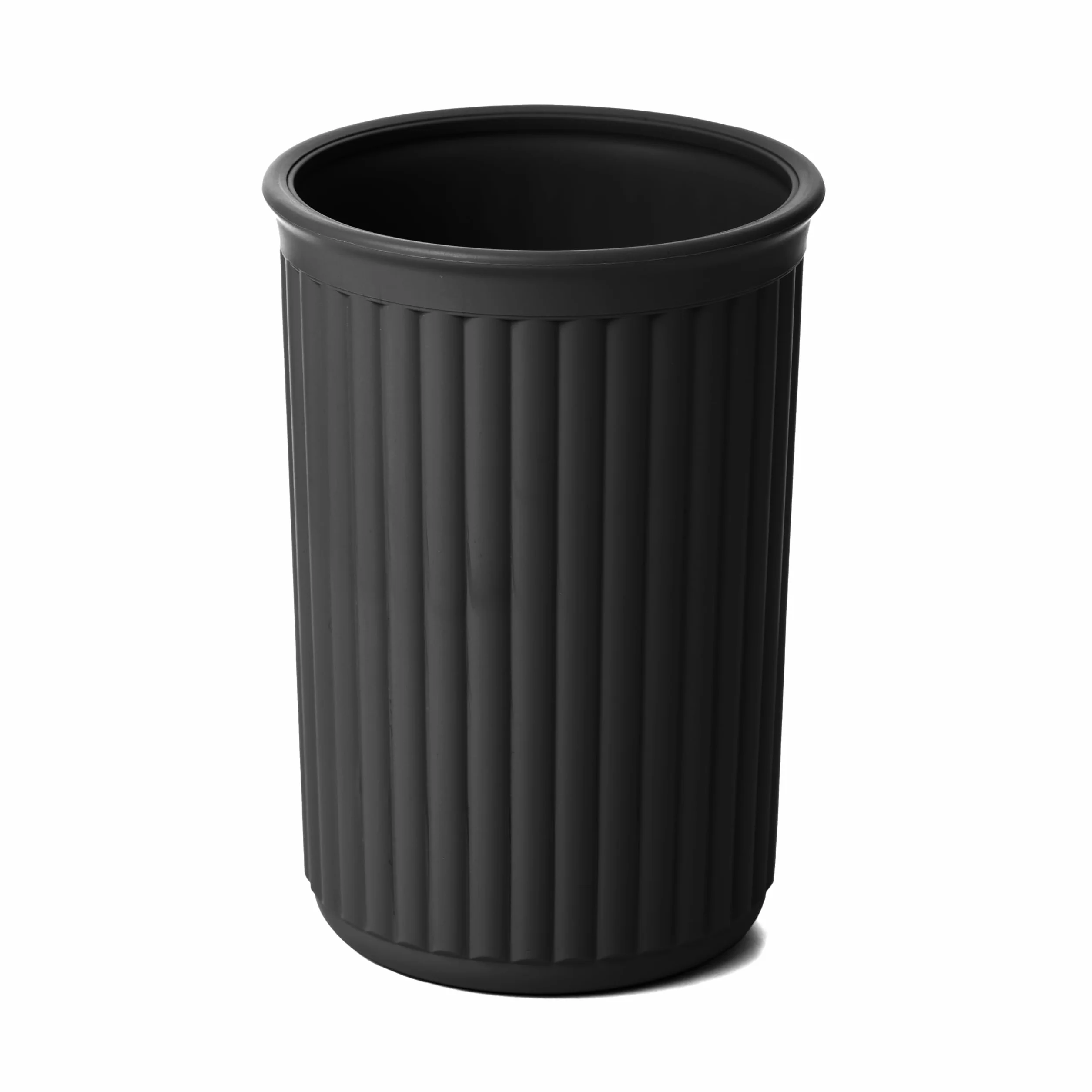 TATAY Kubek na Szczoteczki do Zębów Czarny Plastik z Recyklingu Kolekcja Baobab
