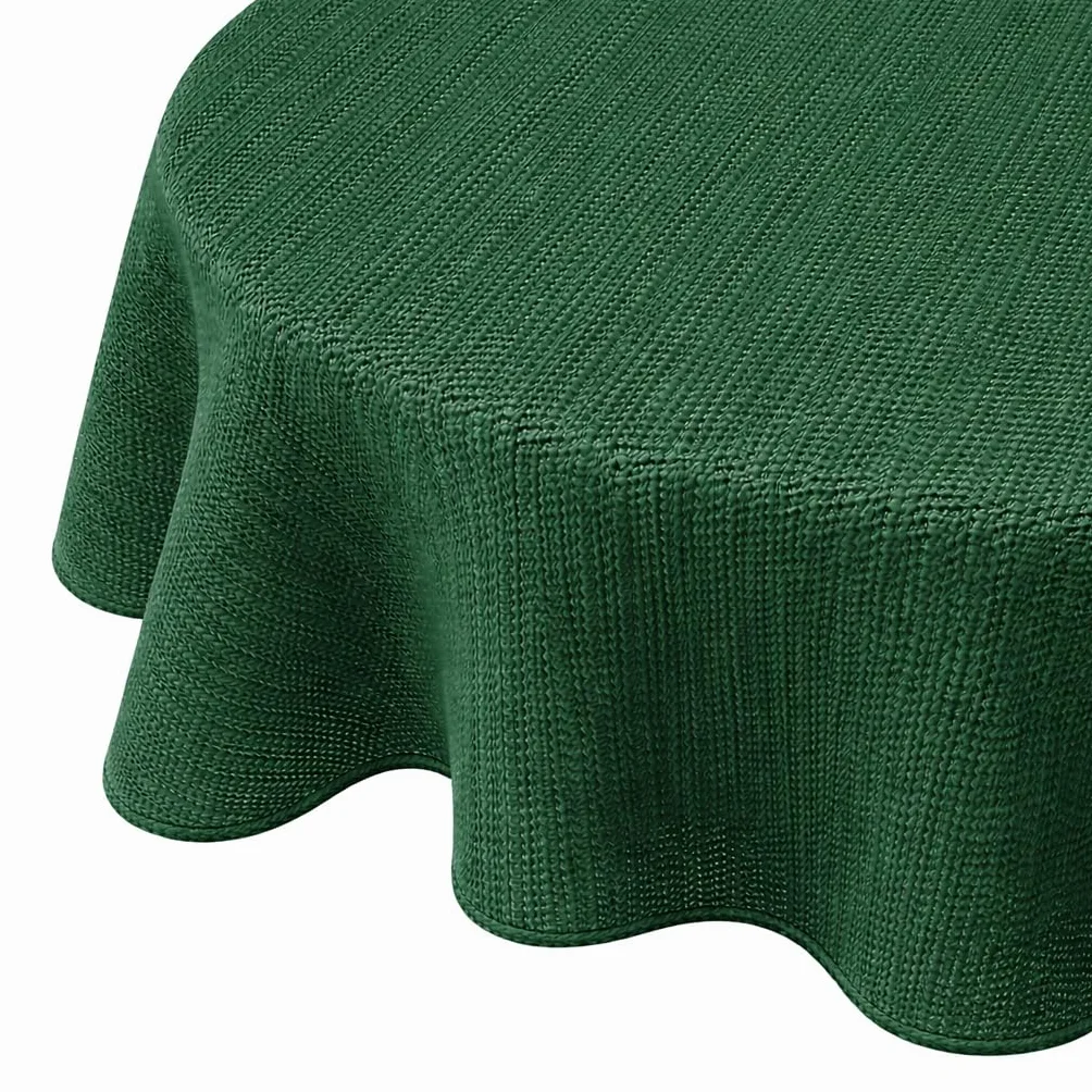 Brandsseller Obrus na stół ogrodowy, z pianki, odporny na warunki atmosferyczne, antypoślizgowy, do ogrodu, na balkon i na kemping – zielony, owalny, 160 x 220 cm