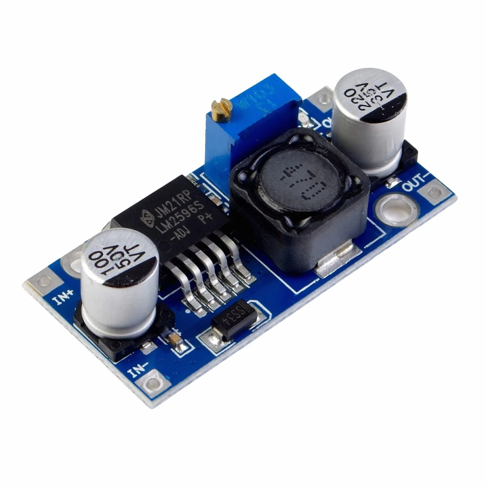 DC-DC Buck Converter 3,5-40 V do 1,25-35 V 3 A Step Down przetwornica napięcia, wysoka wydajność, moduł zasilania (5 sztuk)