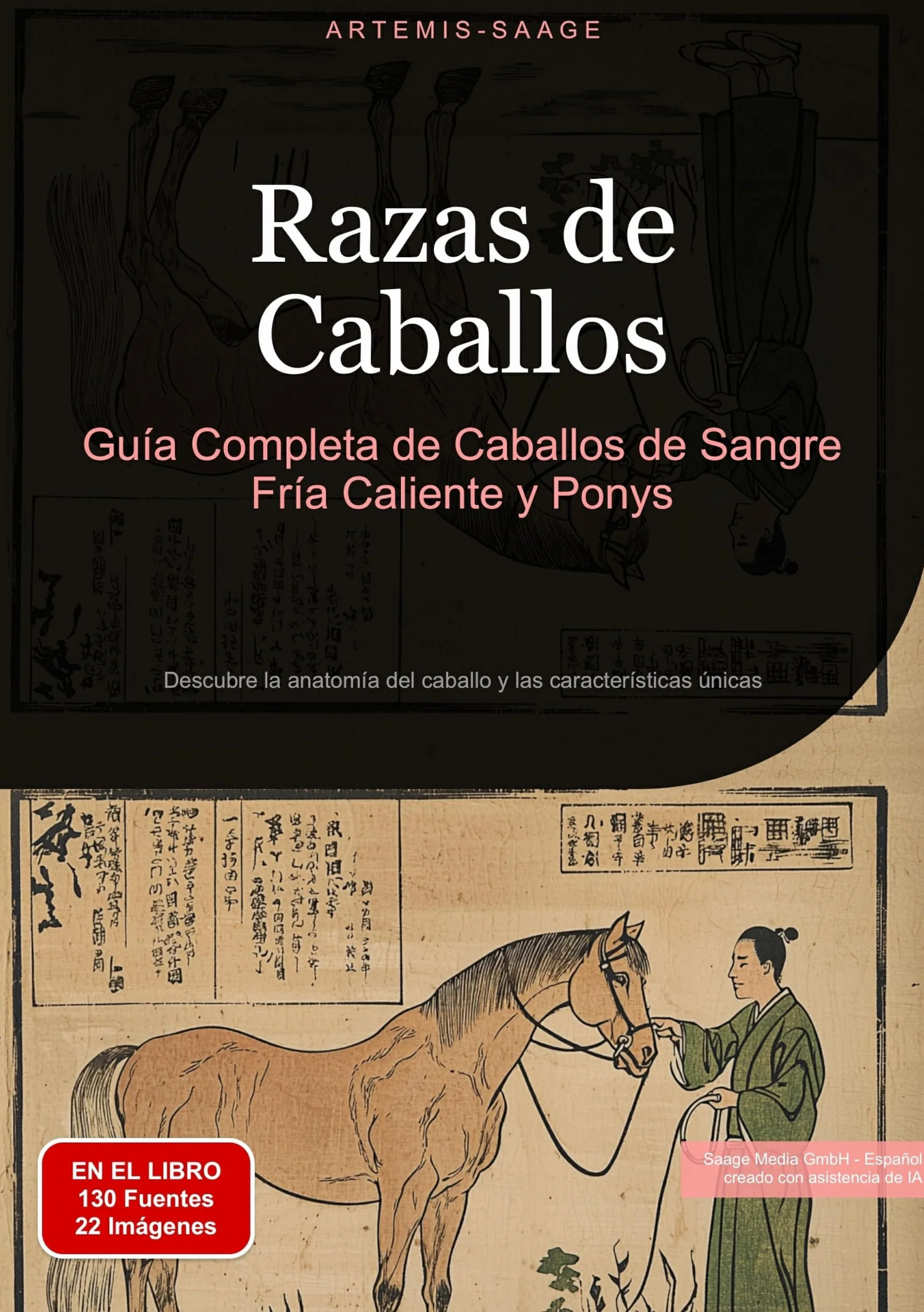 Razas de Caballos: Guía Completa de Caballos de Sangre Fría, Caliente y Ponys: Descubre la anatomía del caballo y las características únicas: 2