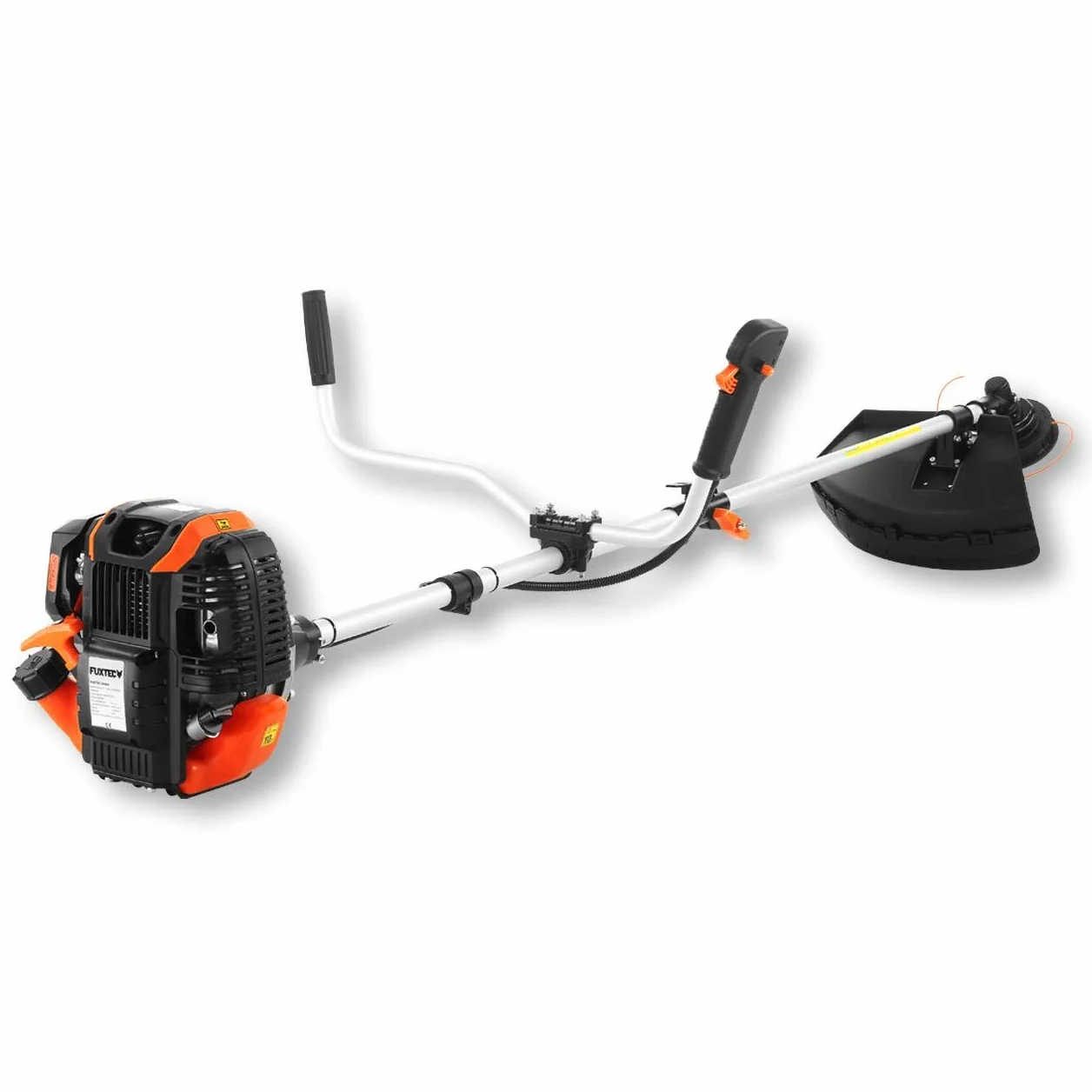 Podkaszarka Spalinowa FUXTEC FX-4MS142-4-Suwowa, Silnik 42,5 cm3, 1,7 KM, Podwójna Glowica, Profesjonalny Pasek, Easy Starter, Beznarzedziowy Dostep