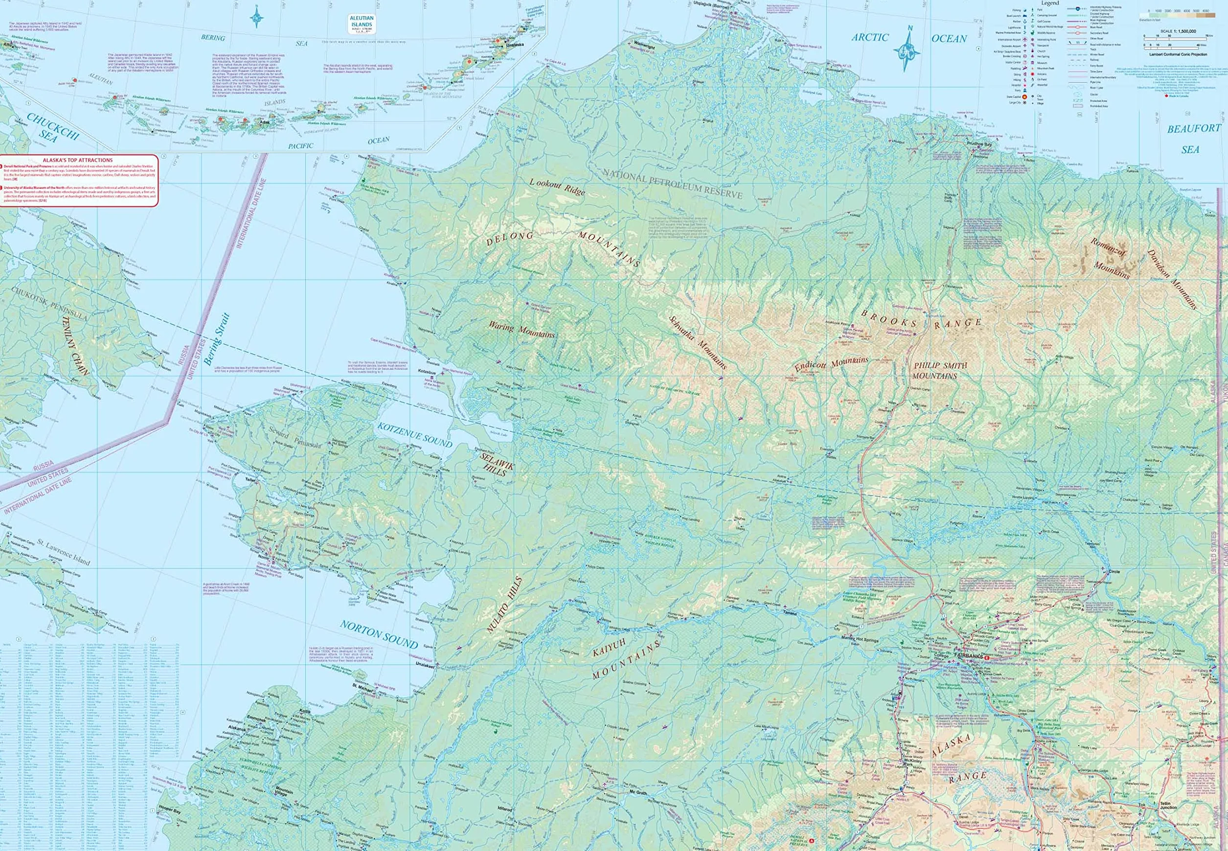ALASKA - WATERPROOF: ITM Map