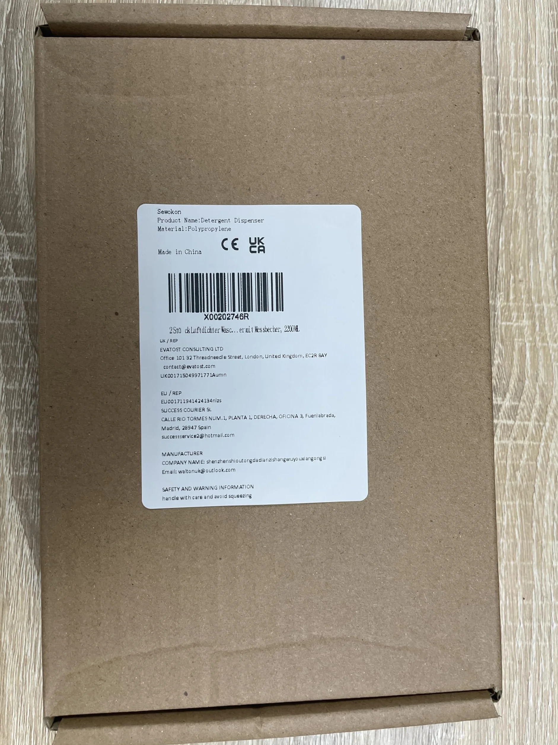 2 szt. 2300 ml przechowywanie proszku do prania, przechowywanie detergentu do prania, pojemnik na dozownik detergentu do prania