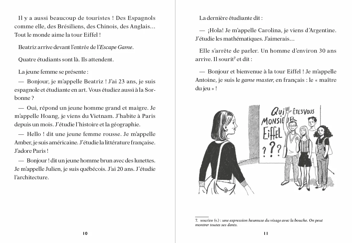 Mondes en VF - Qui êtes-vous Monsieur Eiffel ? - Niv. A1 - Livre + audios