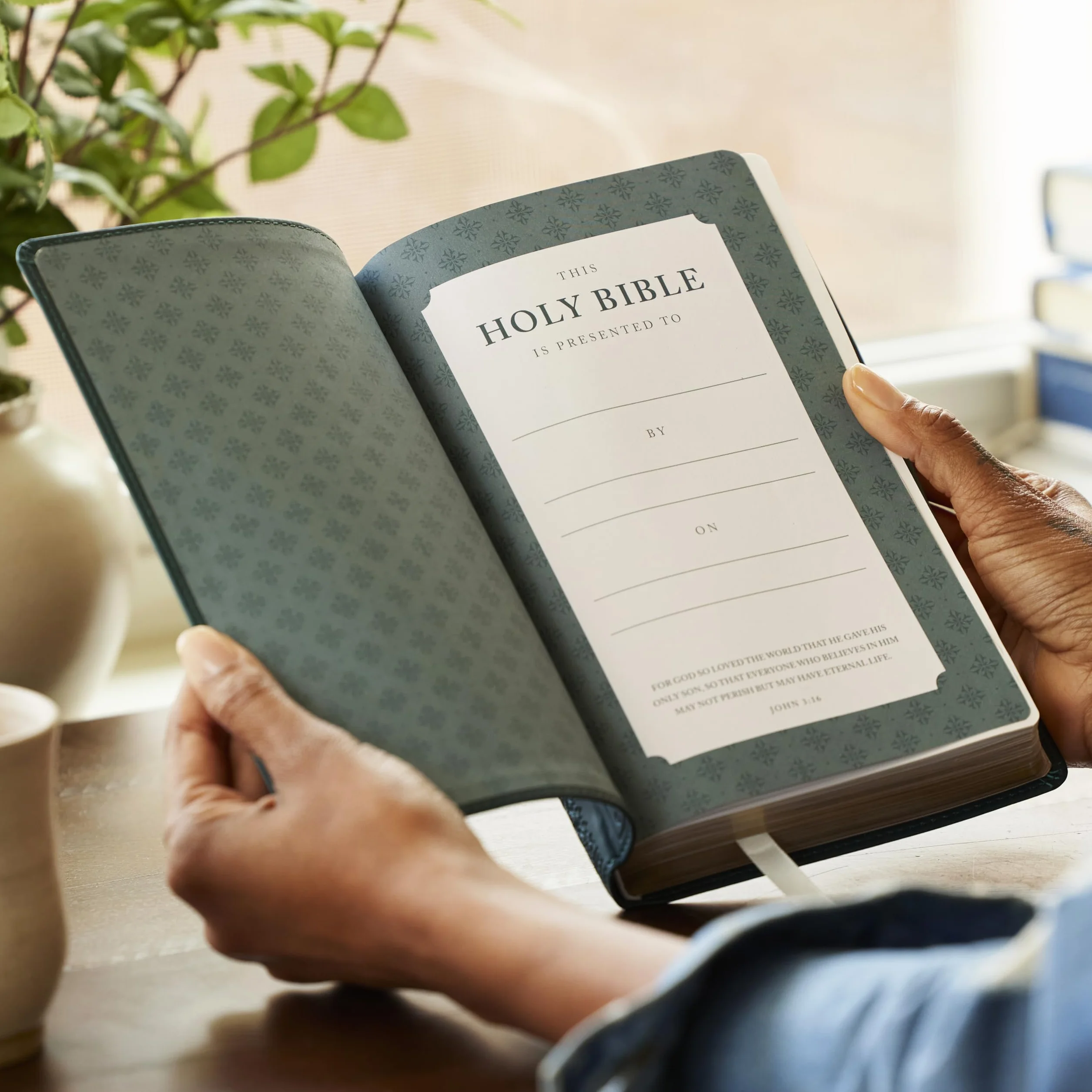 Nrsv, Catholic Bible, Gift Edition, Leathersoft, Teal, Comfort Print: Holy Bible