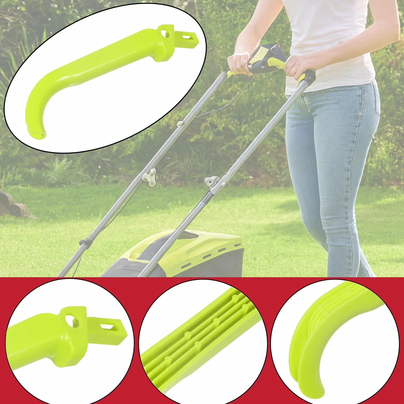 SPARES2GO Dźwignia sterowania przełącznikiem dla Ryobi kosiarki OLM1833B 18 V ONE+ (prawa ręka)