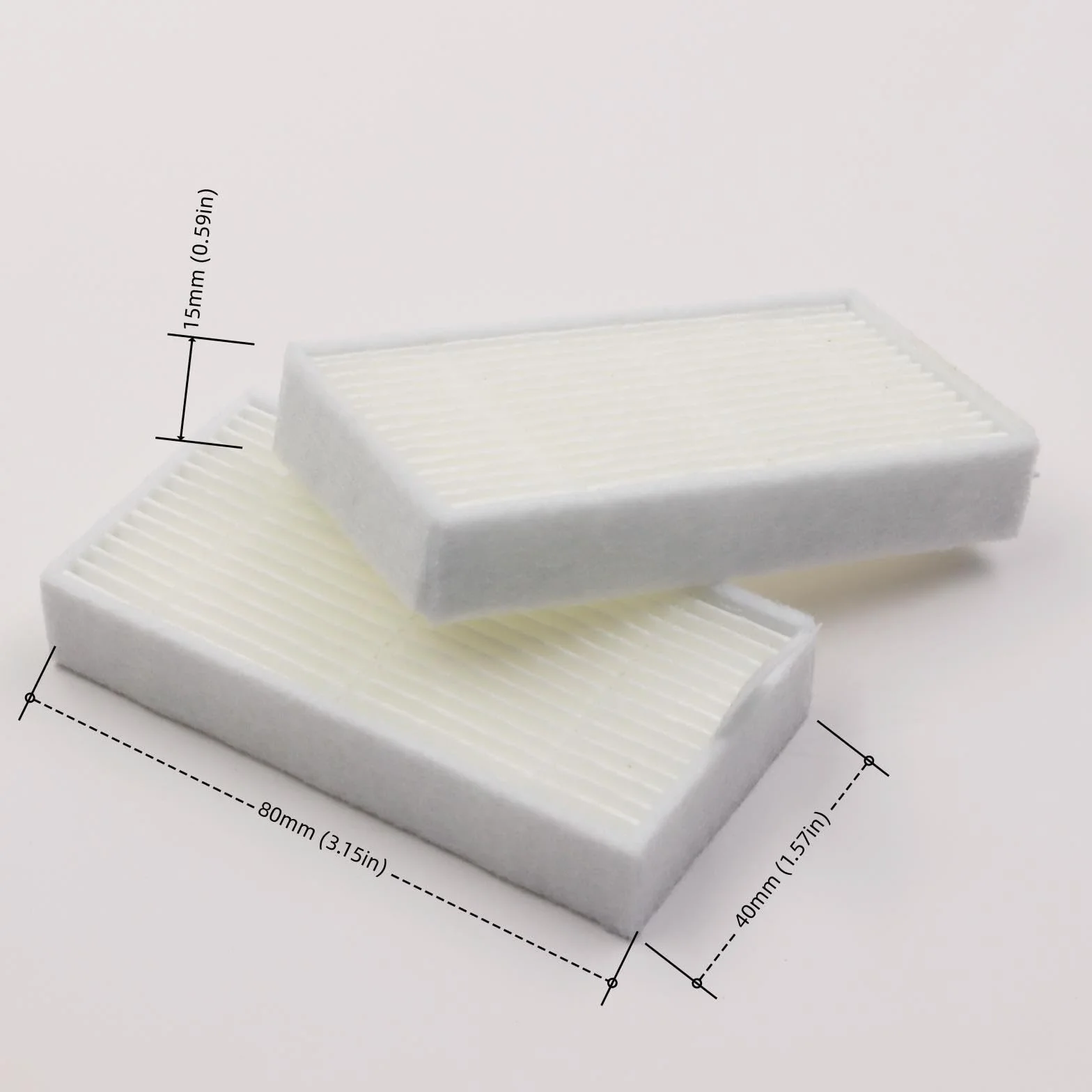 Filtr HEPA do odkurzaczy ILIFE, filtry zamienne do ILIFE V3, V3S, V3S Pro, V5, V5S, V5S Pro V5s Pro 2 V5s Plus Noisz S5 Robotic Vacuum Cleaner Robot Vacuum Filters