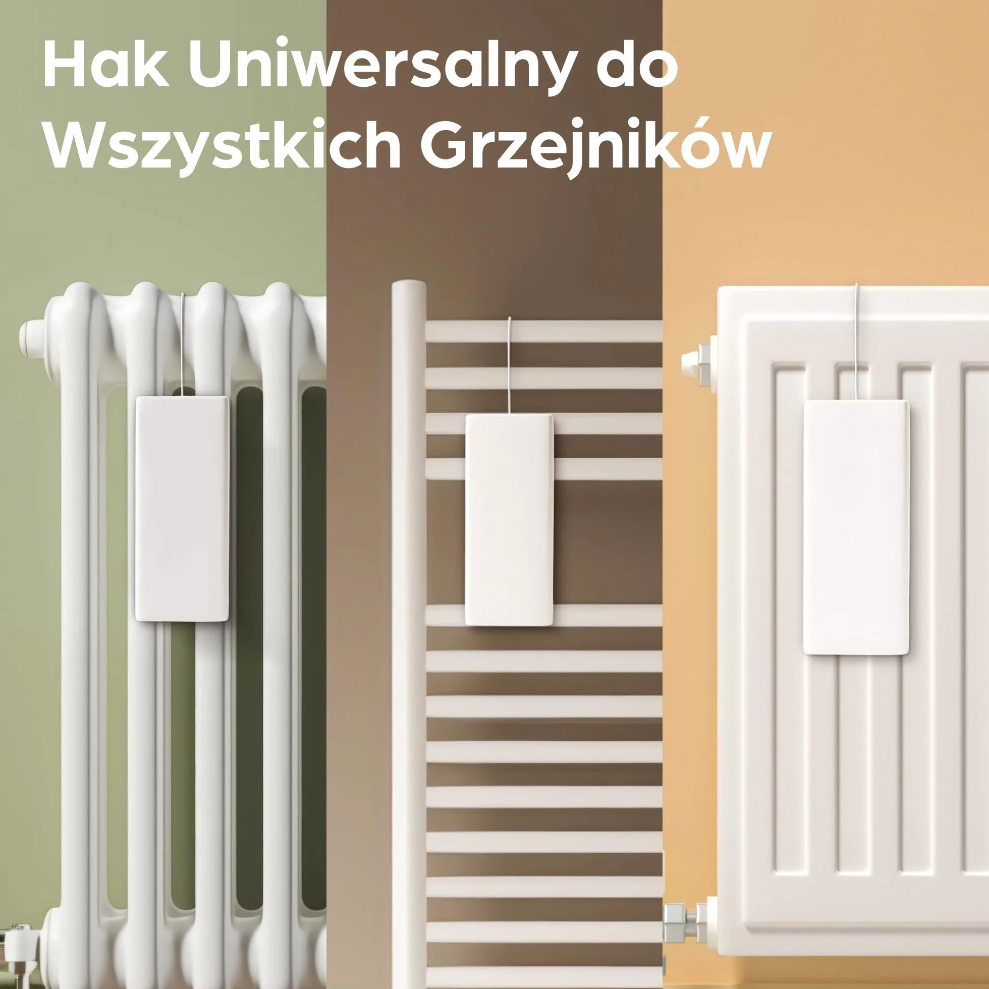Ceramiczny Nawilżacz Powietrza - Zestaw 4 Sztuk - z Elastycznym Haczykiem do Zawieszania- Kontrola Wilgotności - Oszczędność energii - Wydajne Dostarczanie Wilgoci