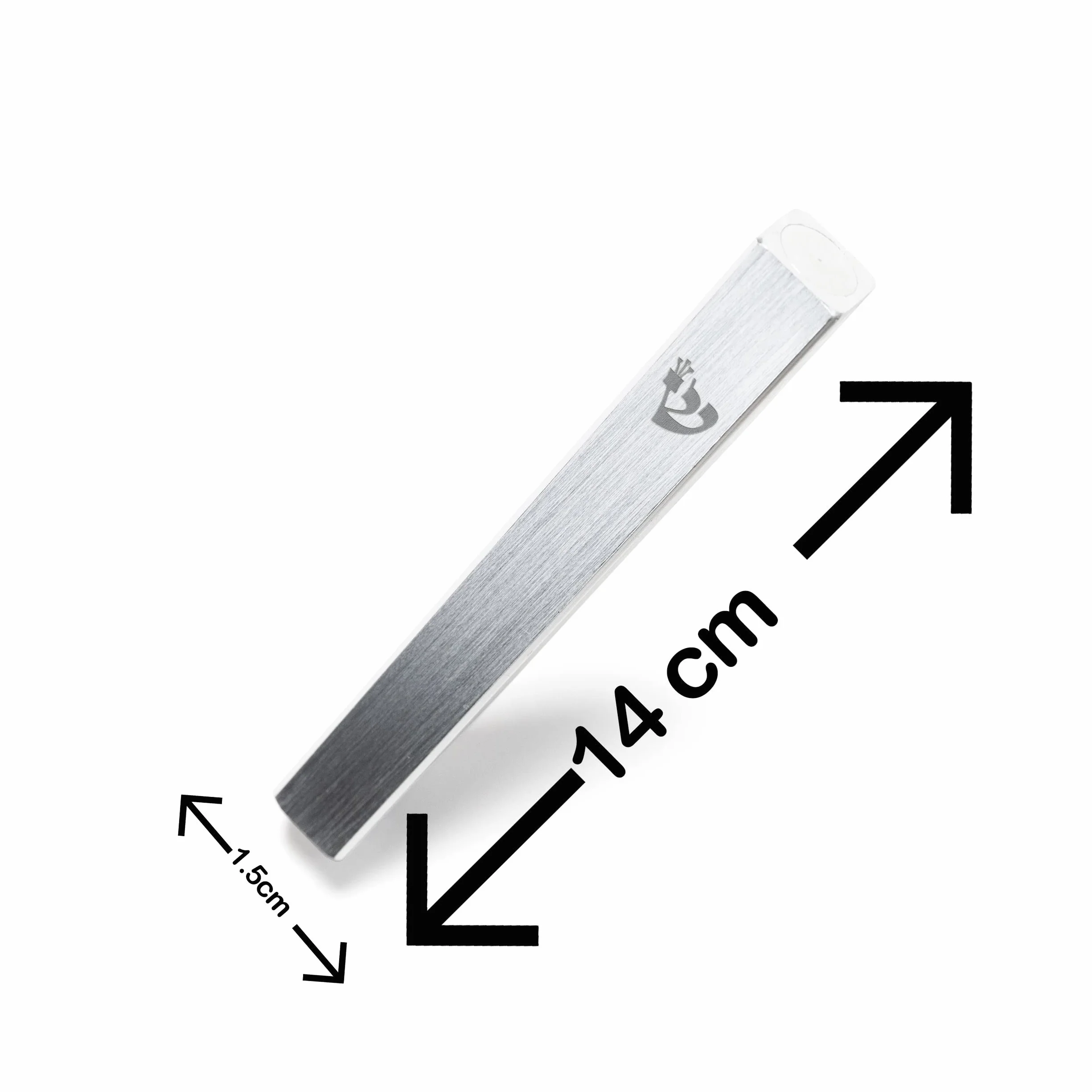 Naklej na aluminiowe drzwi judaika żydowski izrael dom opiekun mezuza 12 cm zwój Klaf Mezuza