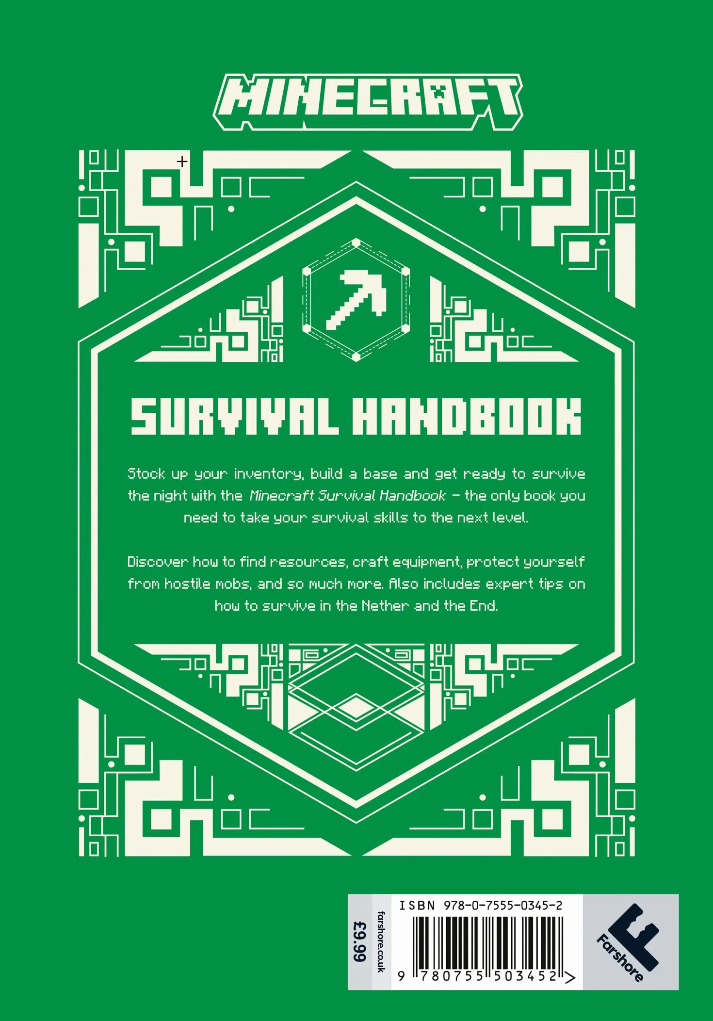 All New Official Minecraft Survival Handbook: The Latest Updated & Revised Essential Official Guide Book for the Best Selling Video Game of All Time – Perfect for Kids and Teens