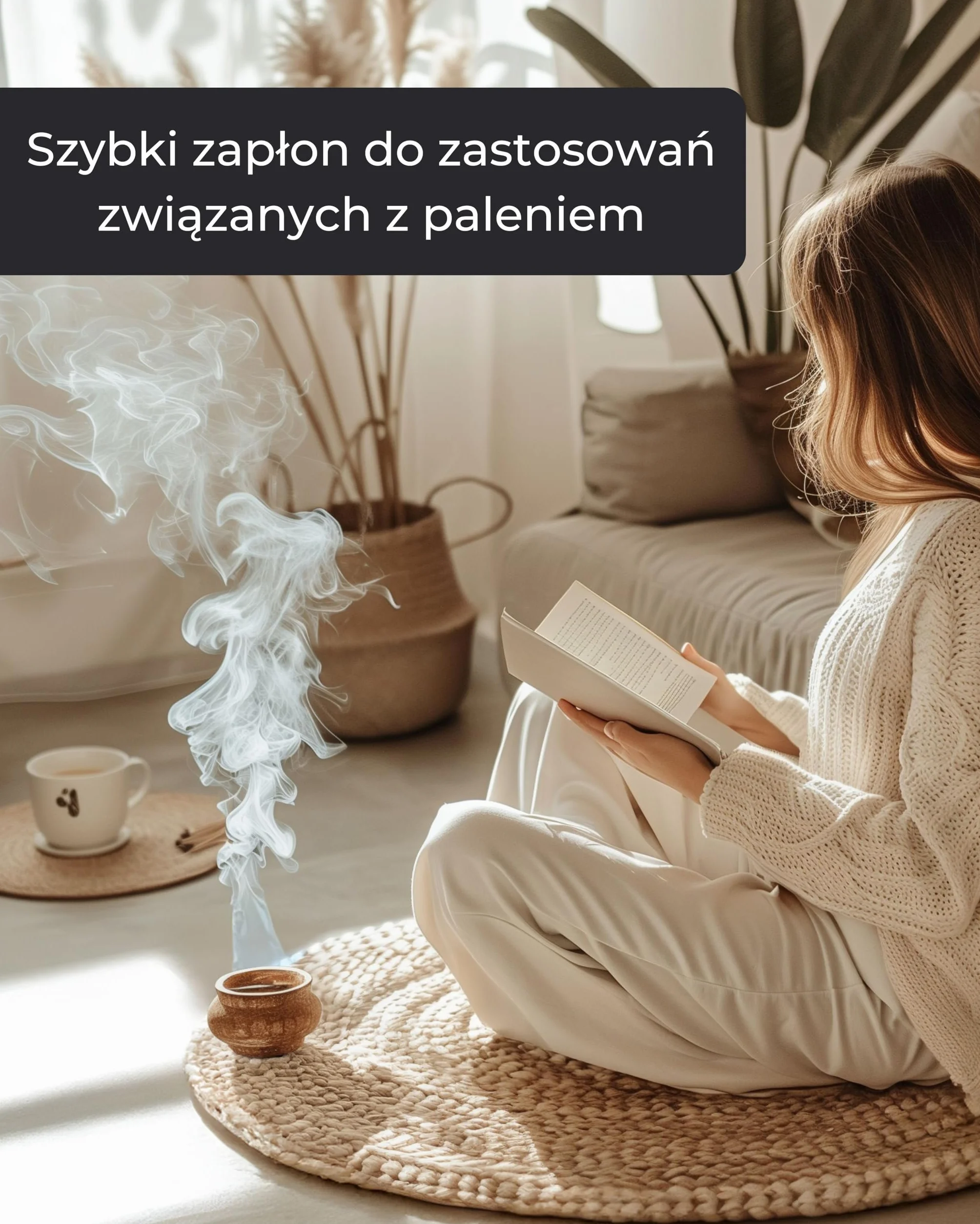 Incensera Węgiel do kadzidła – 10 samoczynnie zapalających się, bezzapachowych tabletek węgla | Do kadzidła, żywic, Bakhoor i ziół – Łatwe kadzidlenie w domu