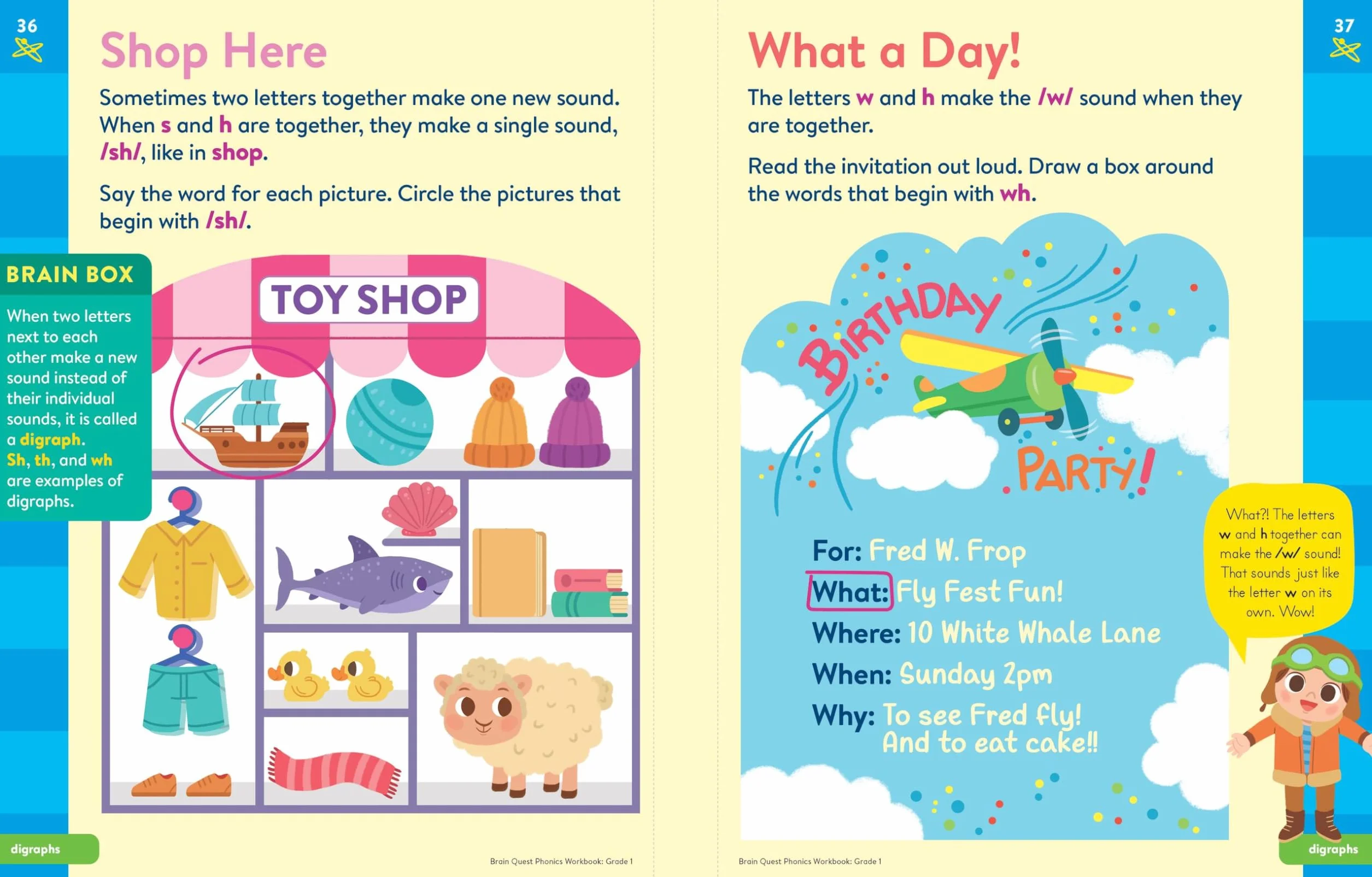 Brain Quest Phonics Workbook: Grade 1: 3