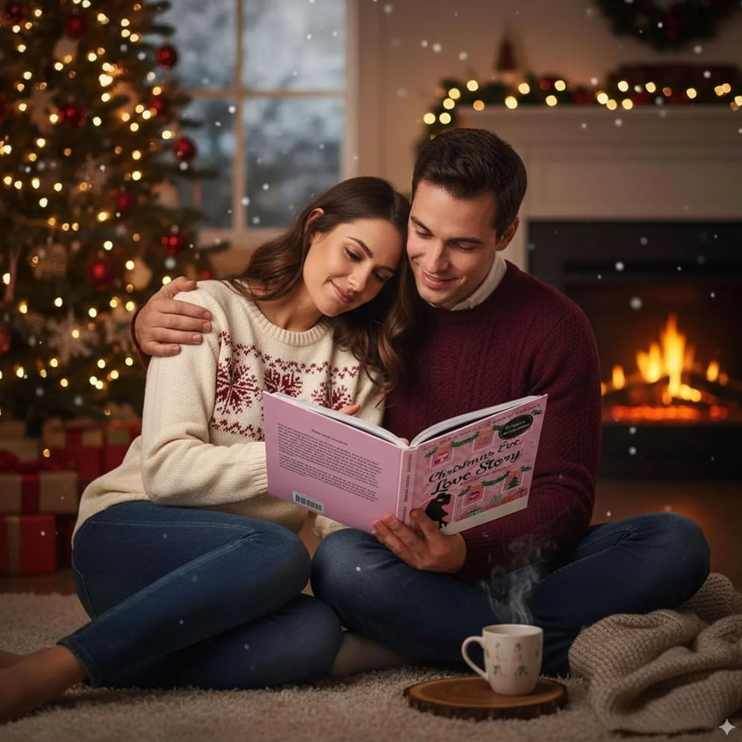 Christmas Eve Love Story: 12-dniowa romantyczna książka adwentowa, kalendarz świąteczny 2025 z wzruszającymi codziennymi historiami, romantyczny i ciepły pamiętnik miłosny