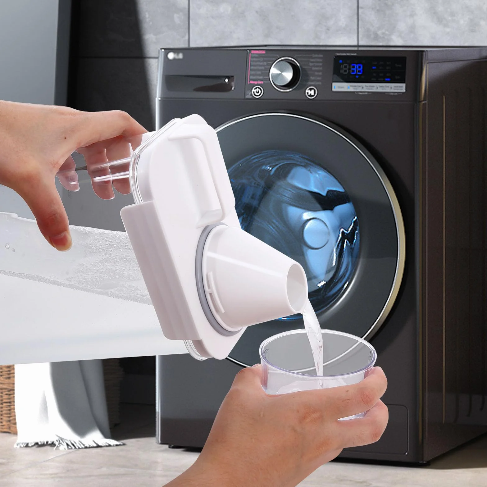 1100 ml bezzapachowy dozownik do prania w proszku