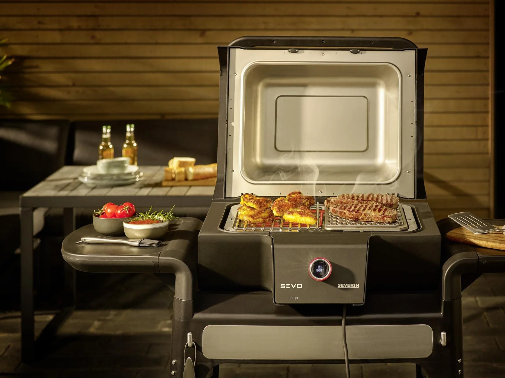 Severin - SEVO SEVO ZB 8182 grill żeliwny