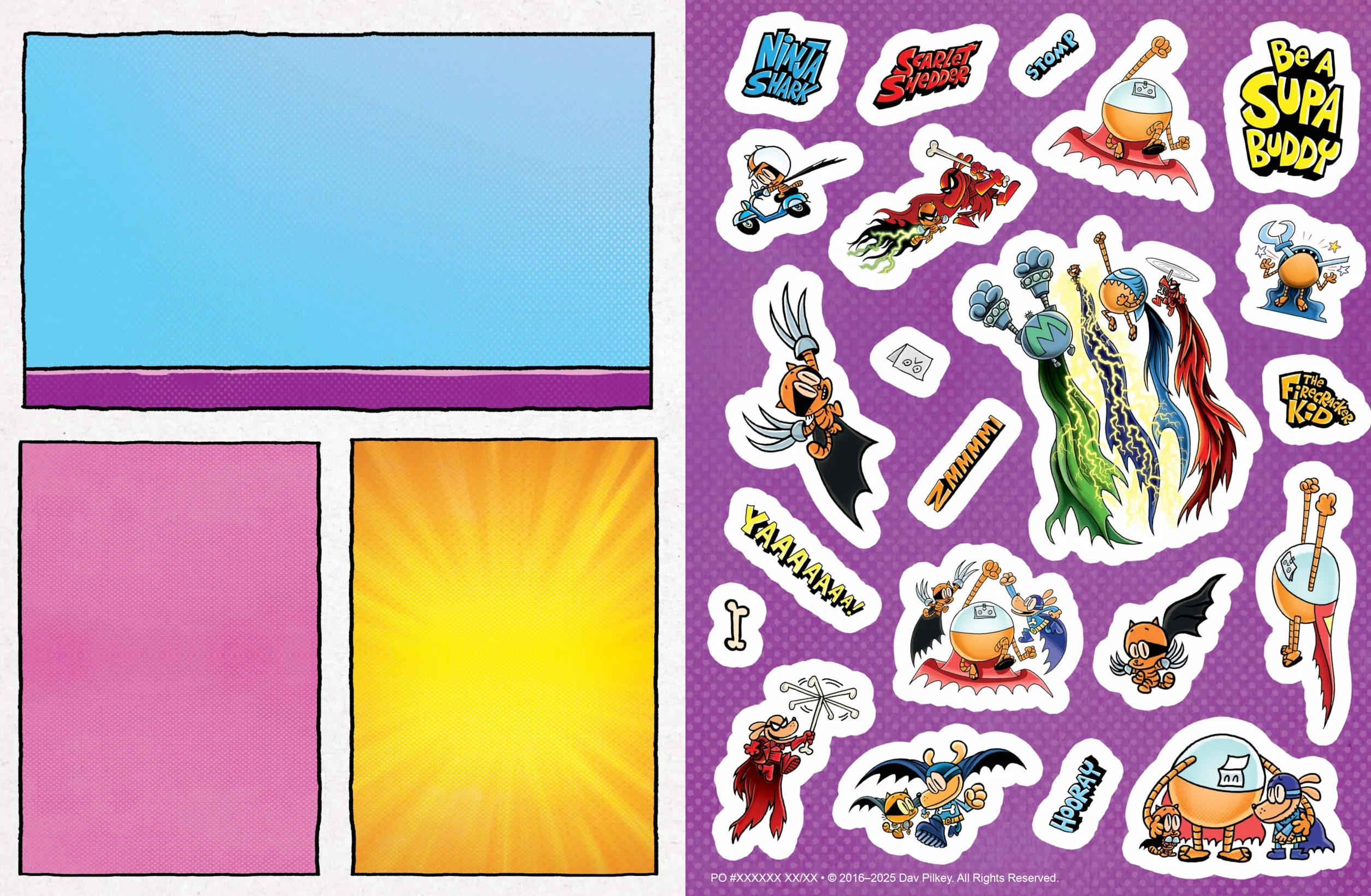 Official Supa Buddies Sticker Book