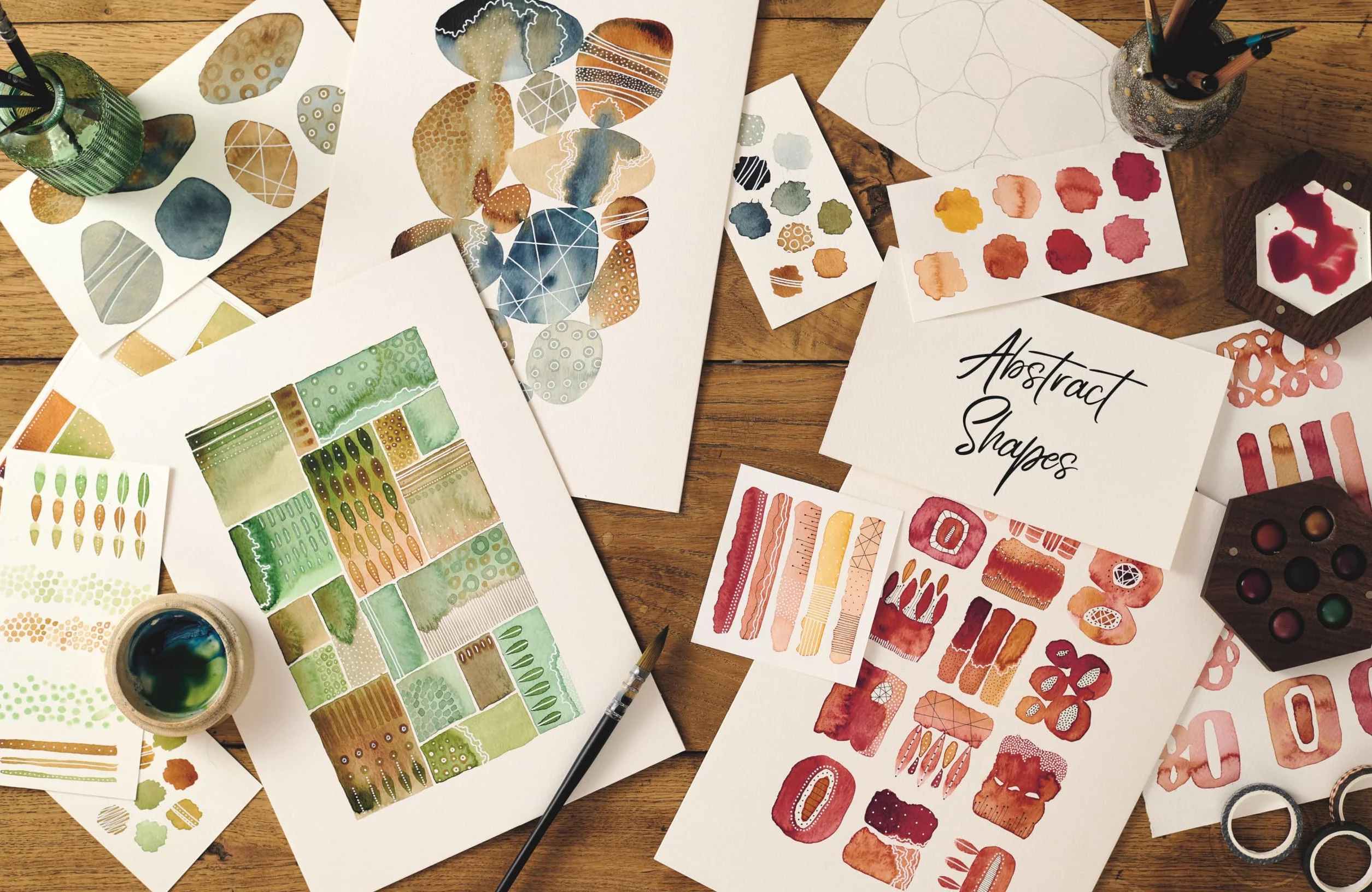 Creative Abstract Watercolor: The Beginner's Guide to Expressive and Imaginative Painting