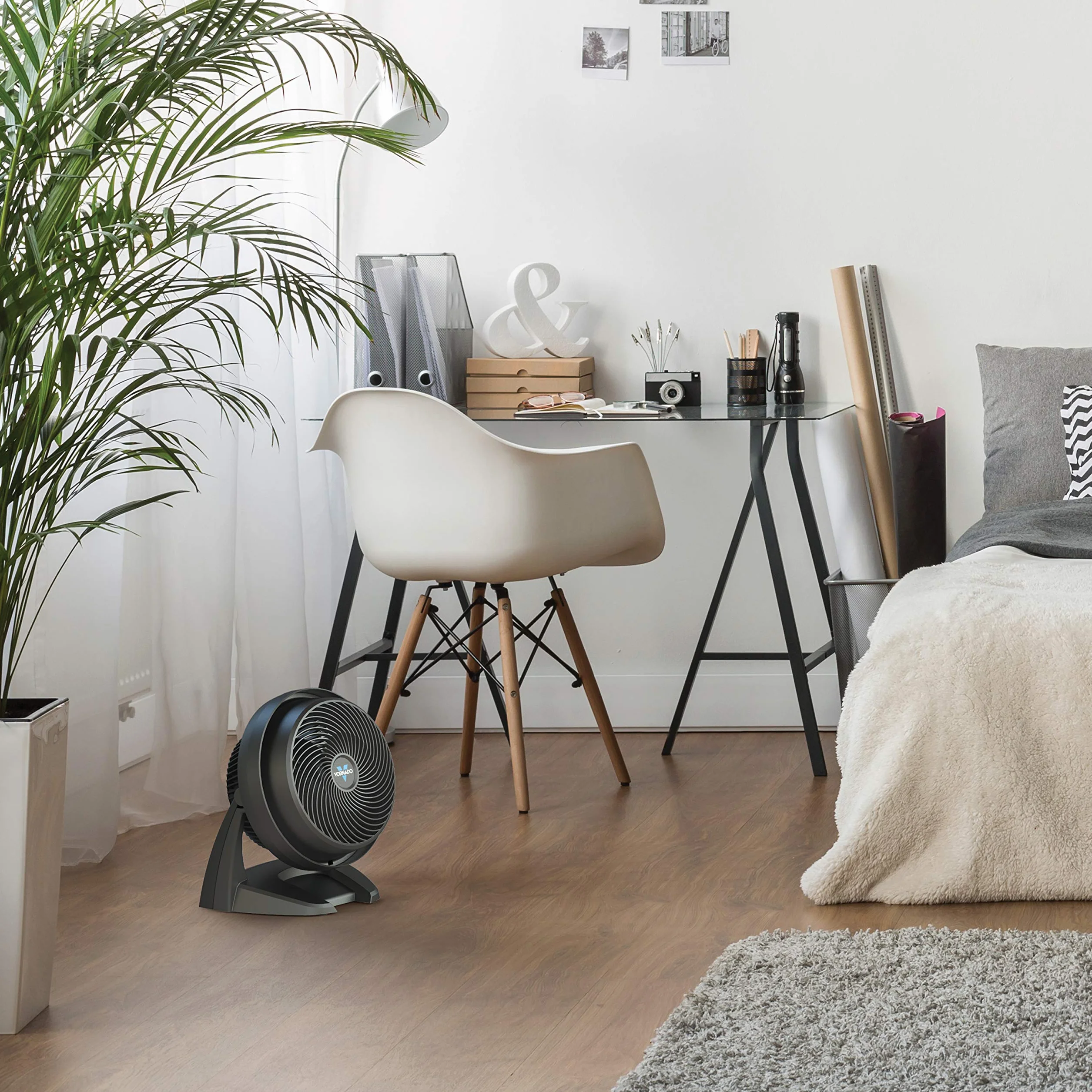 Vornado 630-E Wentylator Podłogowy, 60 W, Czarny