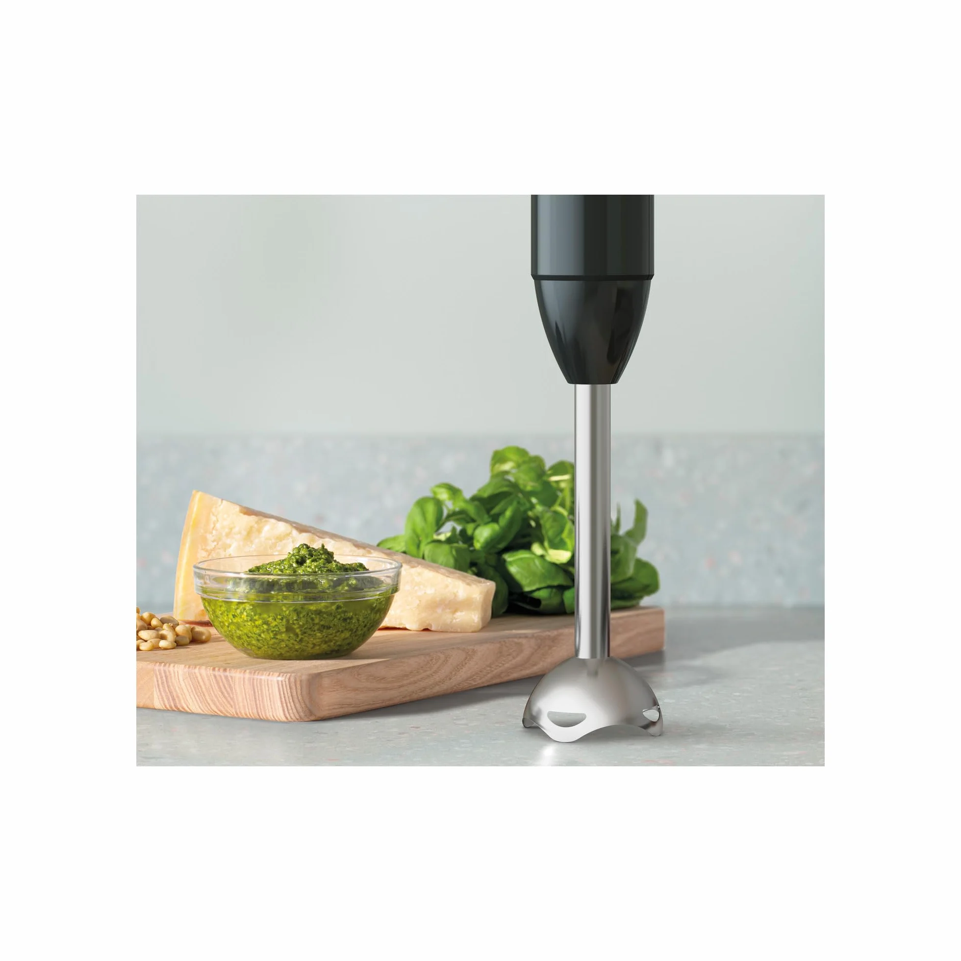 Electrolux Blender Ręczny Create 3 E3HB1-4GG, W zestawie kubek 600 ml bez BPA, Rozwiązanie TruFlow, Przycisk funkcji turbo, Wydajny silnik o mocy 400W, Przewód 1,2 m, Czarny