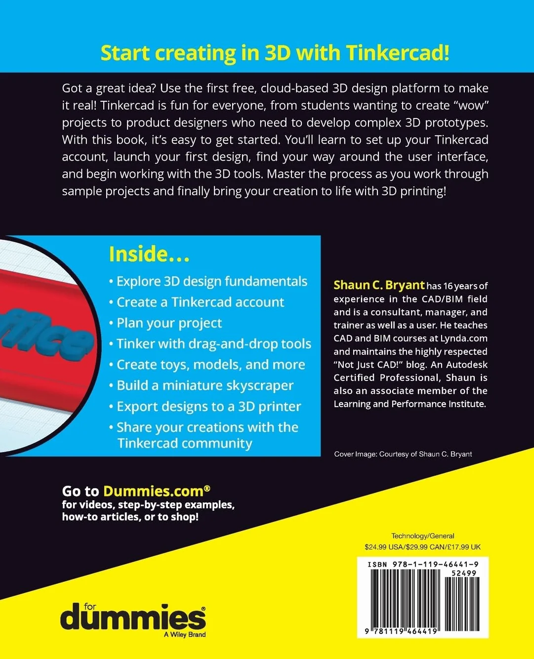 Tinkercad for Dummies