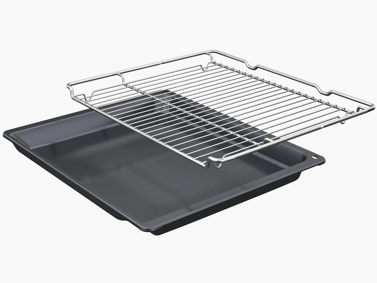 NEFF B3ACE2AG0 piekarnik do zabudowy 60x60 cm N50 CircoTherm EasyClean LCD grafitowo-szary