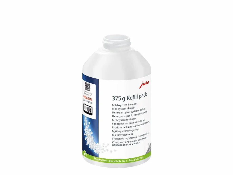JURA Oryginalny Mini tabletki do czyszczenia systemu mlecznego 125 oczyszczeń 375 g biały