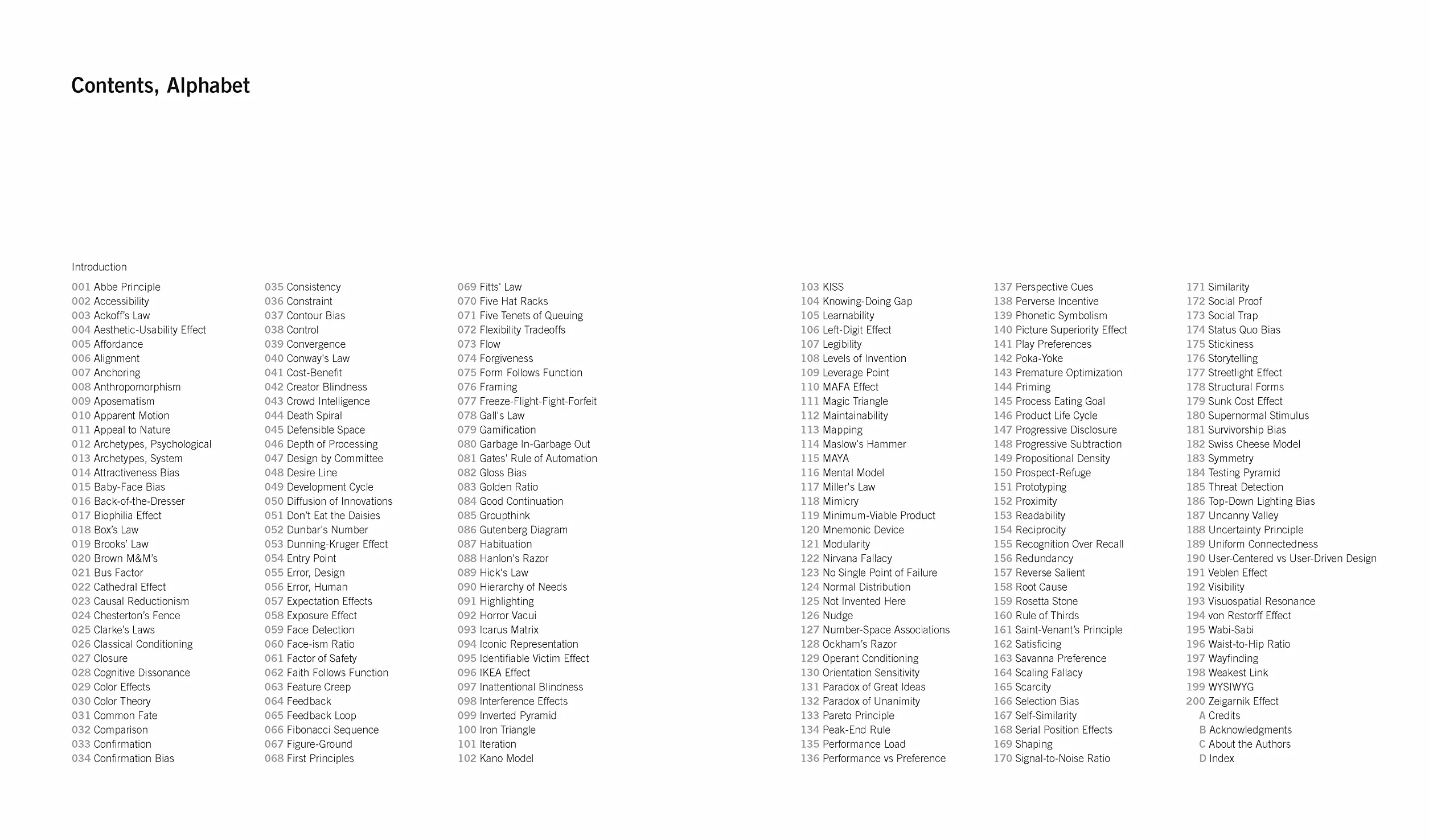 Universal Principles of Design /anglais: 200 Ways to Increase Appeal, Enhance Usability, Influence Perception, and Make Better Design Decisions: 1