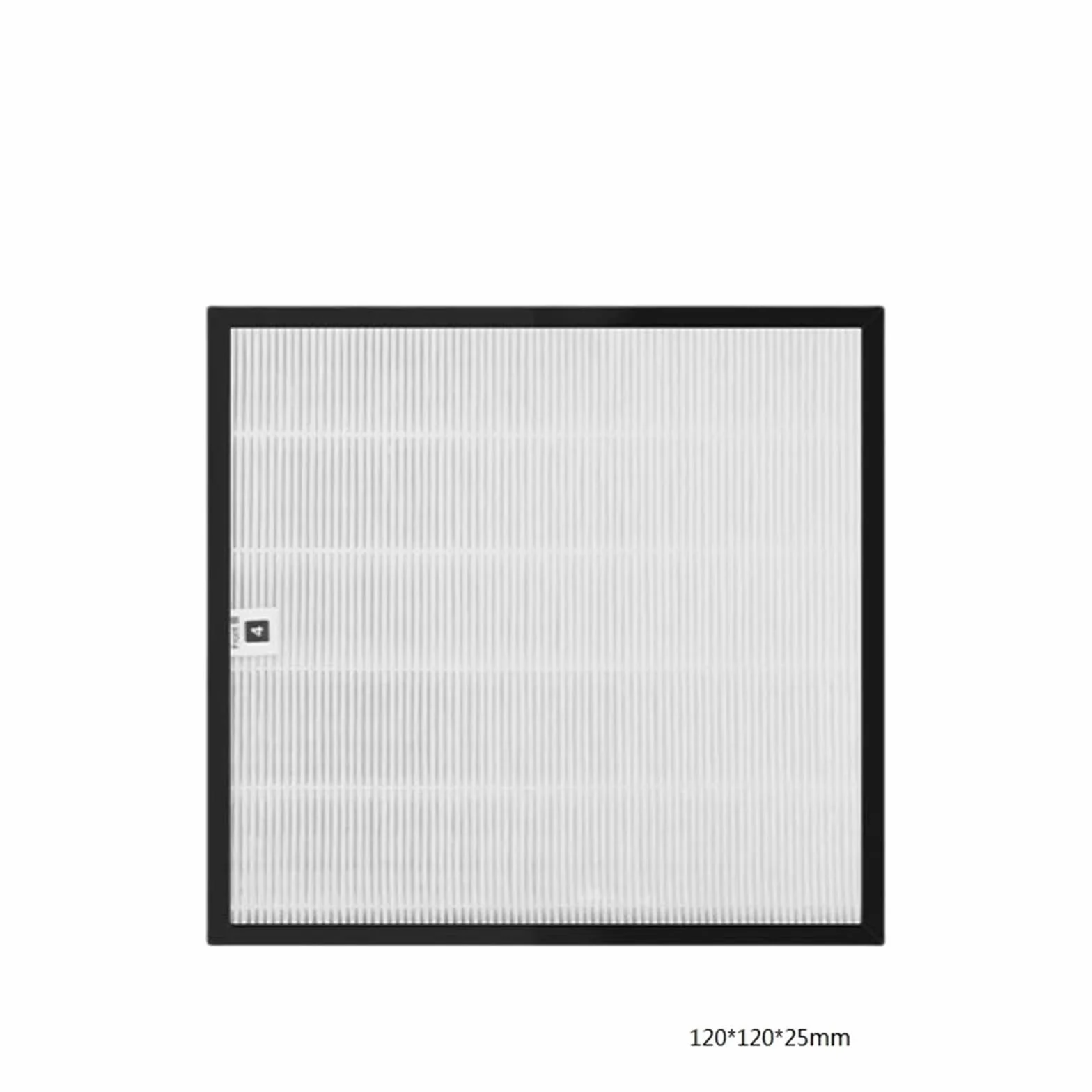 HUILA Filtr niestandardowy H12 Zamienny filtr HEPA 120 * 120 * 15 mm/Filtr z węglem aktywnym 120 * 120 * 10 mm(Pre Filter Cotton)