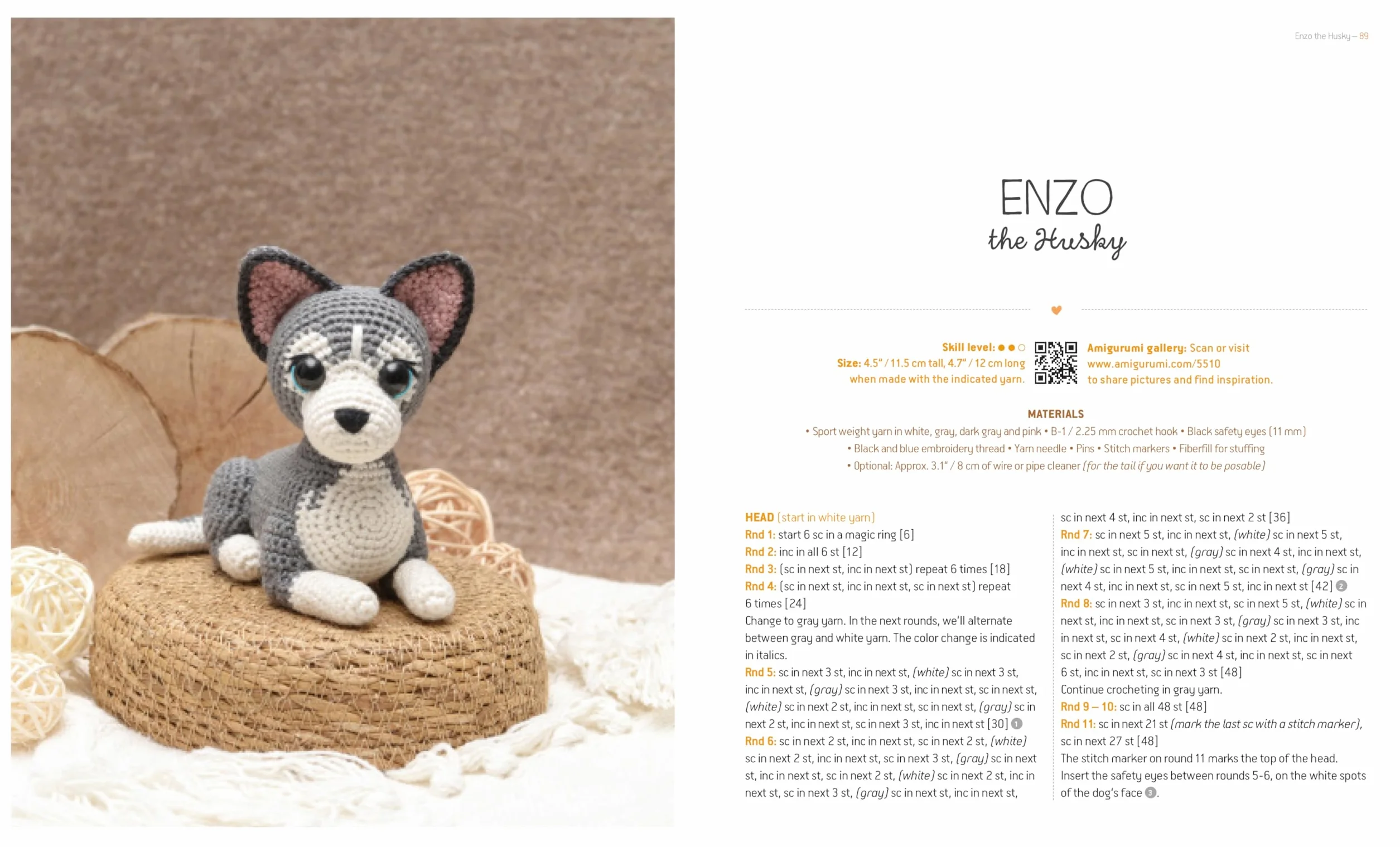 Crochet Cats & Dogs: 15 Amigurumi Patterns for Pet Lovers