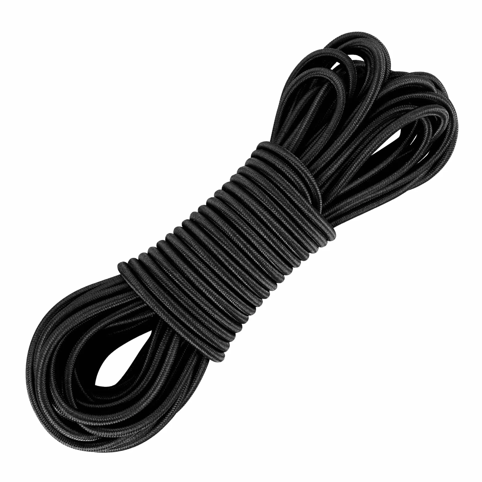 Prasacco Bungee Sznurek 3 mm x 10 m, mocny elastyczny sznurek, zabezpieczający sznur do łodzi, na kemping, przyczepę, sznurówki do butów, rzemiosło, projekty DIY