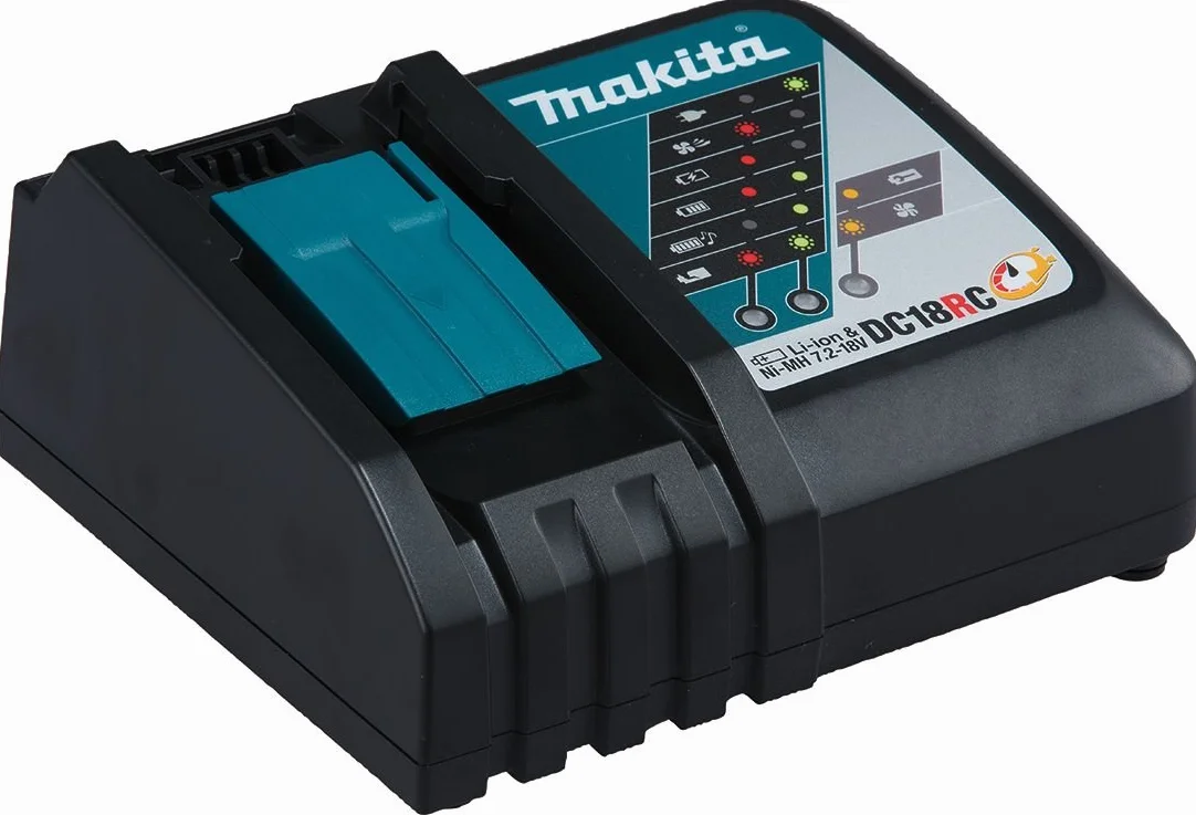 Makita DTD154RTJ 18V Li-ion LXT Bezszczotkowy Wkrętarka Udarowa w Komplecie z 2 Bateriami Litowo-Jonowymi 5 Ah i Ładowarką Dostarczoną w Etui do Makpac